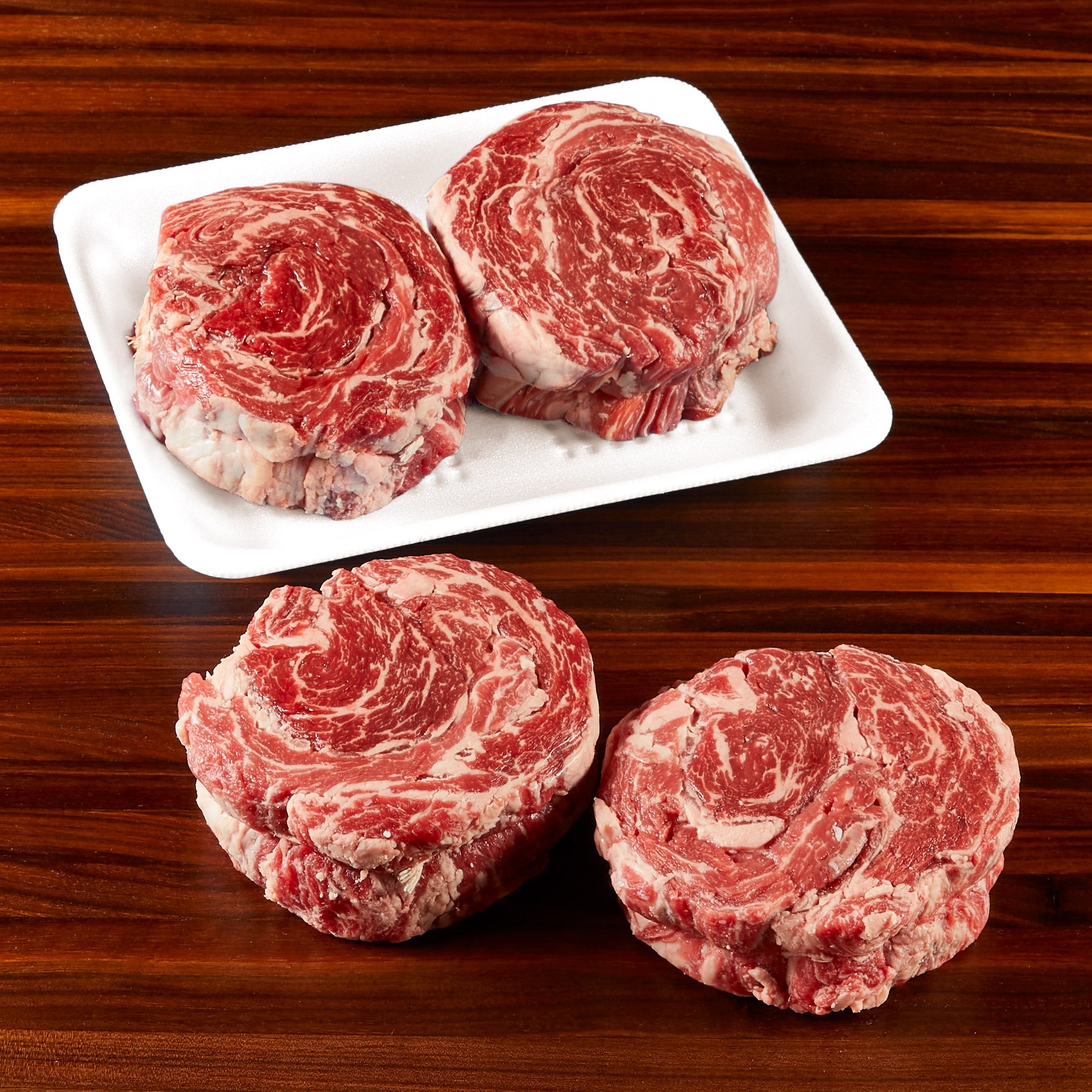 BEEF RIBEYE CAP STEAK BONELESS USDA PRIME PER LB - Image 1