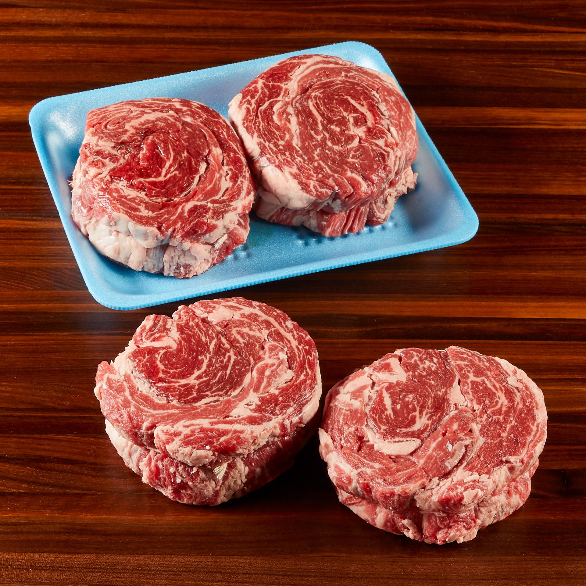 BEEF RIBEYE CAP STEAK BONELESS USDA PRIME PER LB