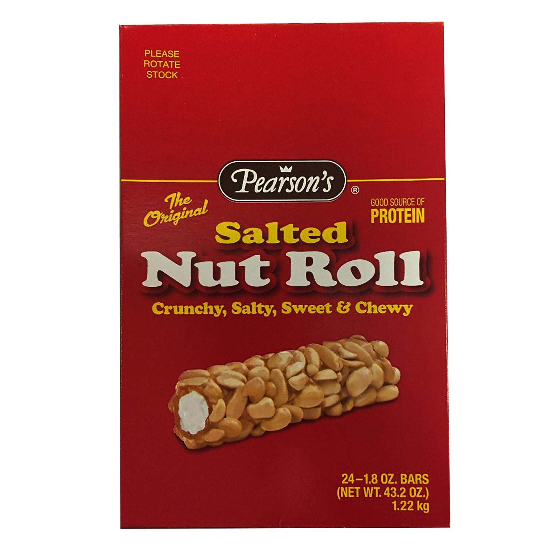 PEARSON'S SALTED NUT ROLL 24CT/1.8 OZ