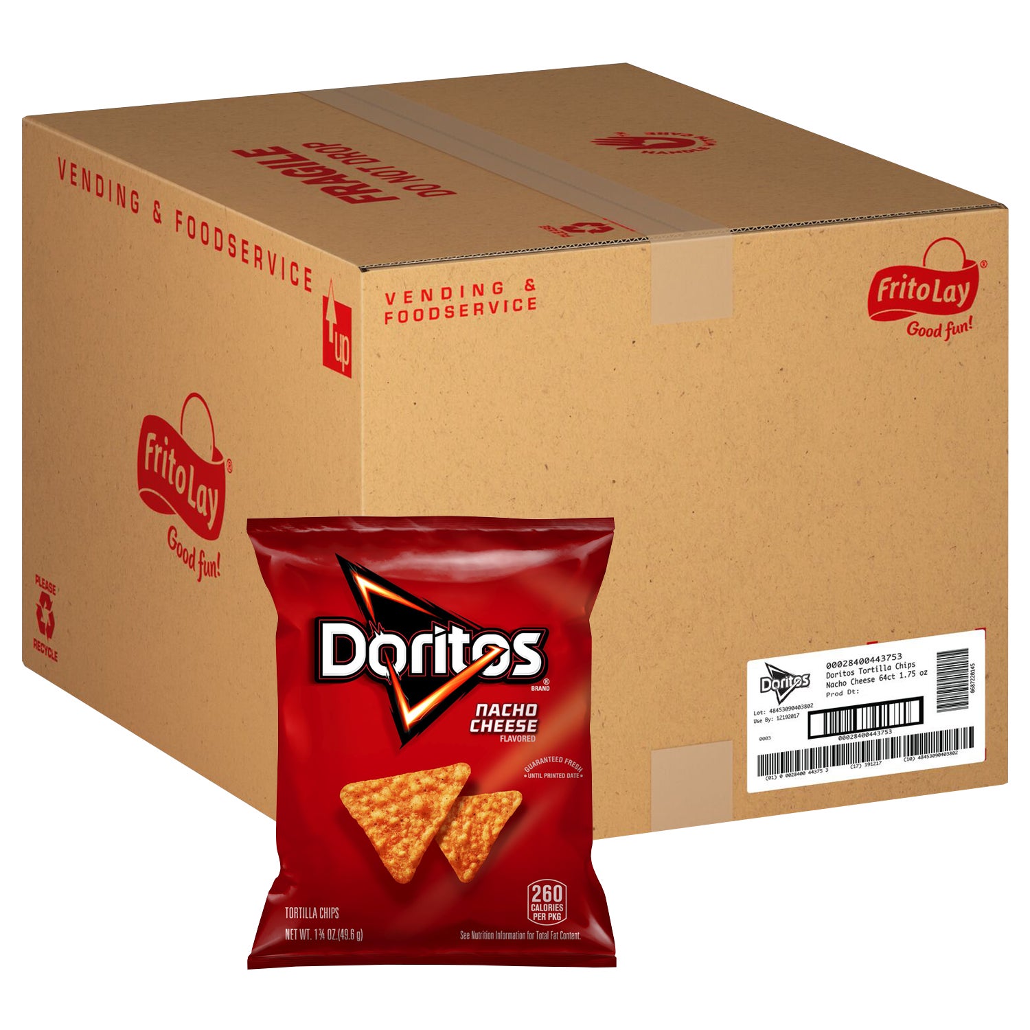 DORITOS NACHO CHEESE 64 CT/1.75 OZ - Image 1
