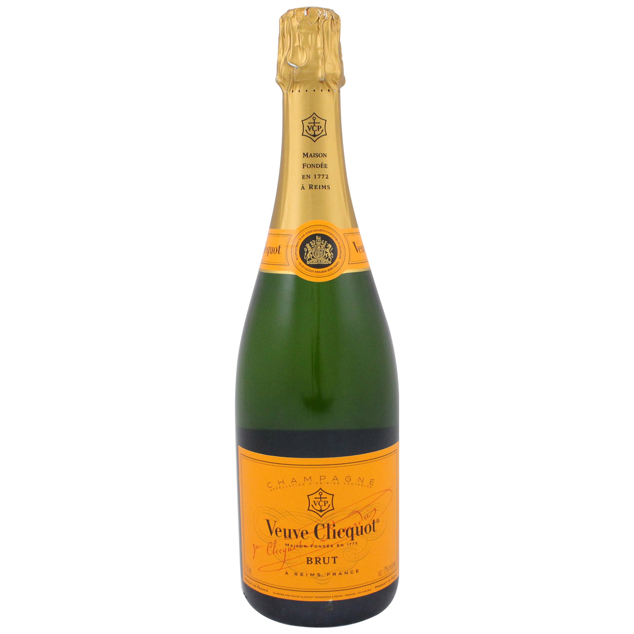 VEUVE CLICQUOT BRUT CHAMPAGNE FRANCE, 750 ML