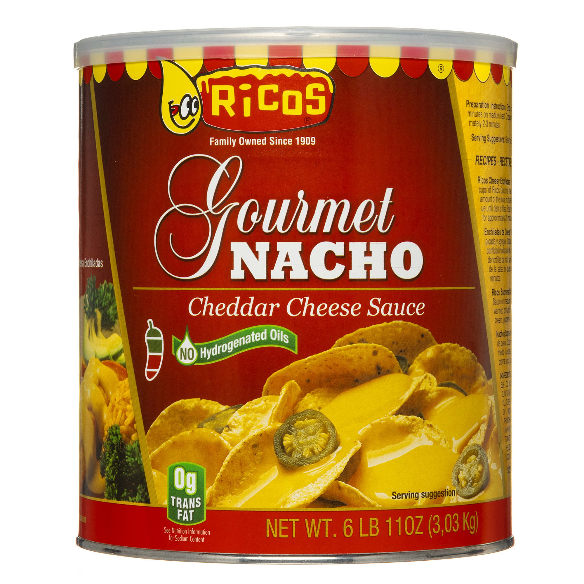 RICO'S NACHO CHEESE SAUCE #10