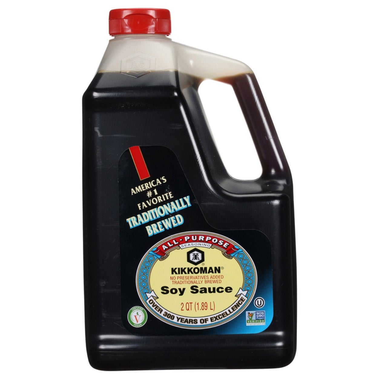 KIKKOMAN SOY SAUCE 64 OUNCE JUG - Image 1
