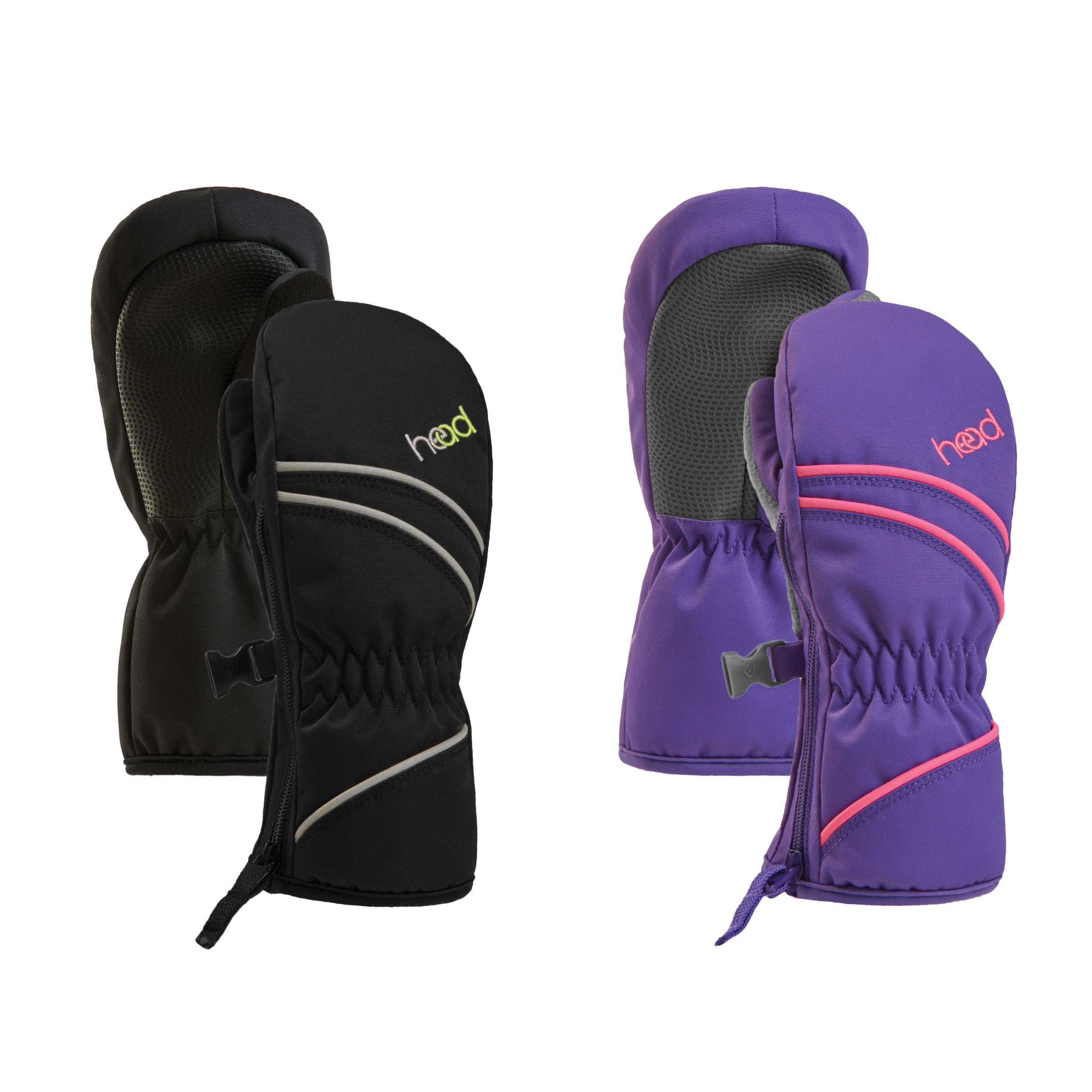 HEAD + JUNIOR SKI GLOVES/MITTENS - Image 1