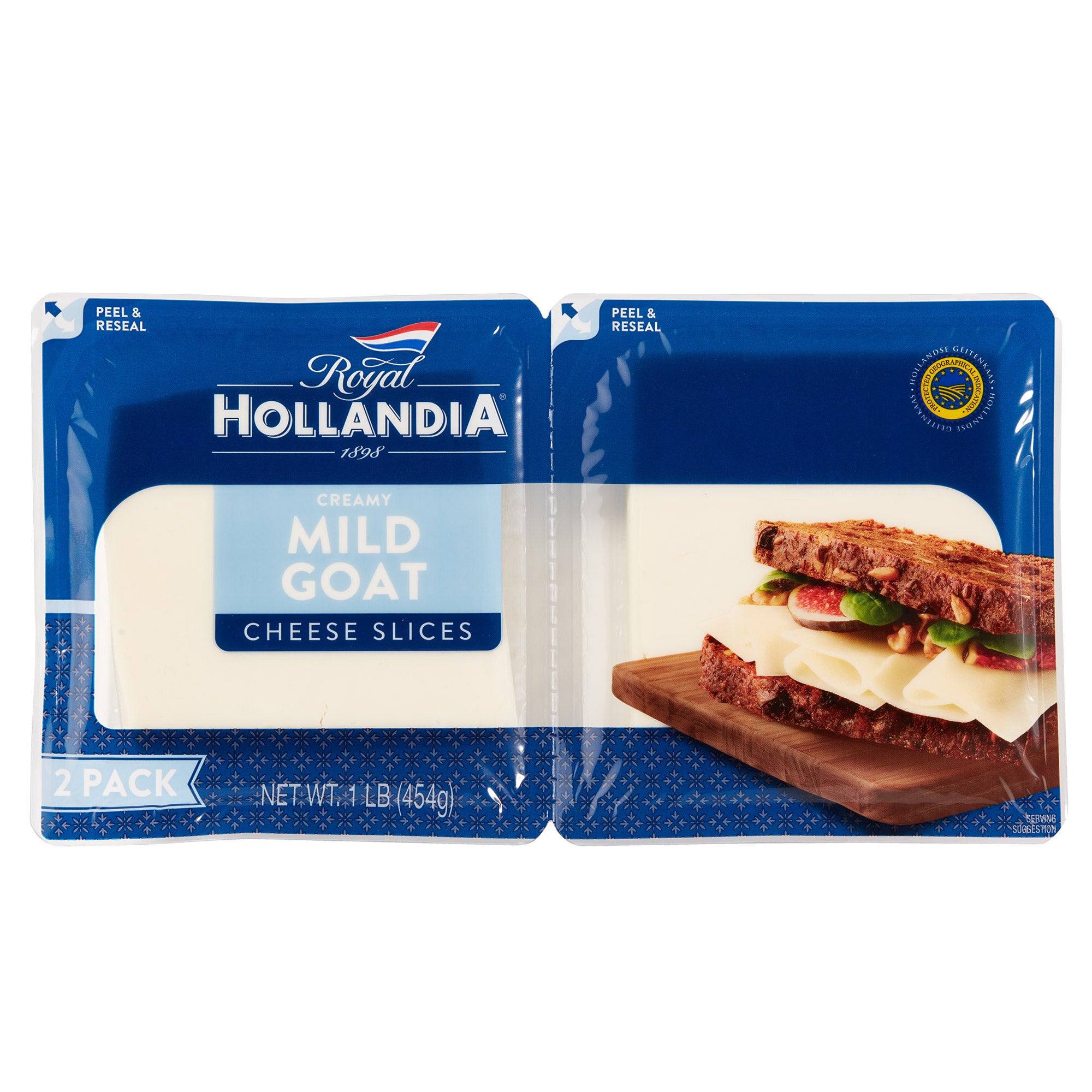 ROYAL HOLLANDIA GOAT CHEESE SLICES 1 LB