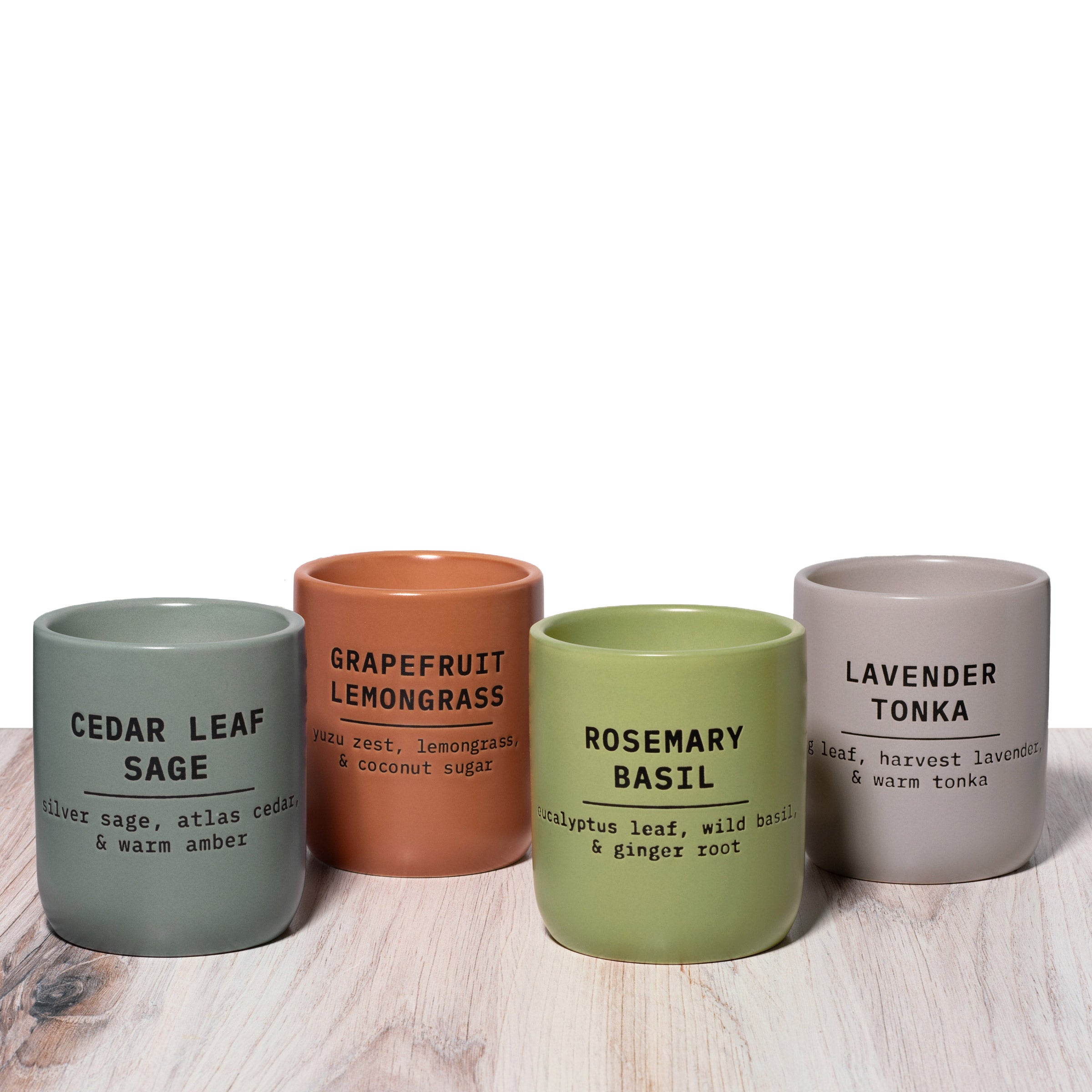 BELLEVUE 10OZ CANDLES 4 PACK