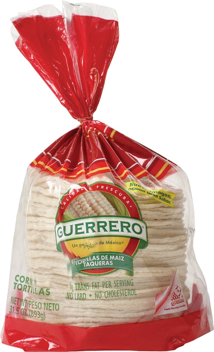 GUERRERO 4.5¨ CORN TORTILLAS 60 CT