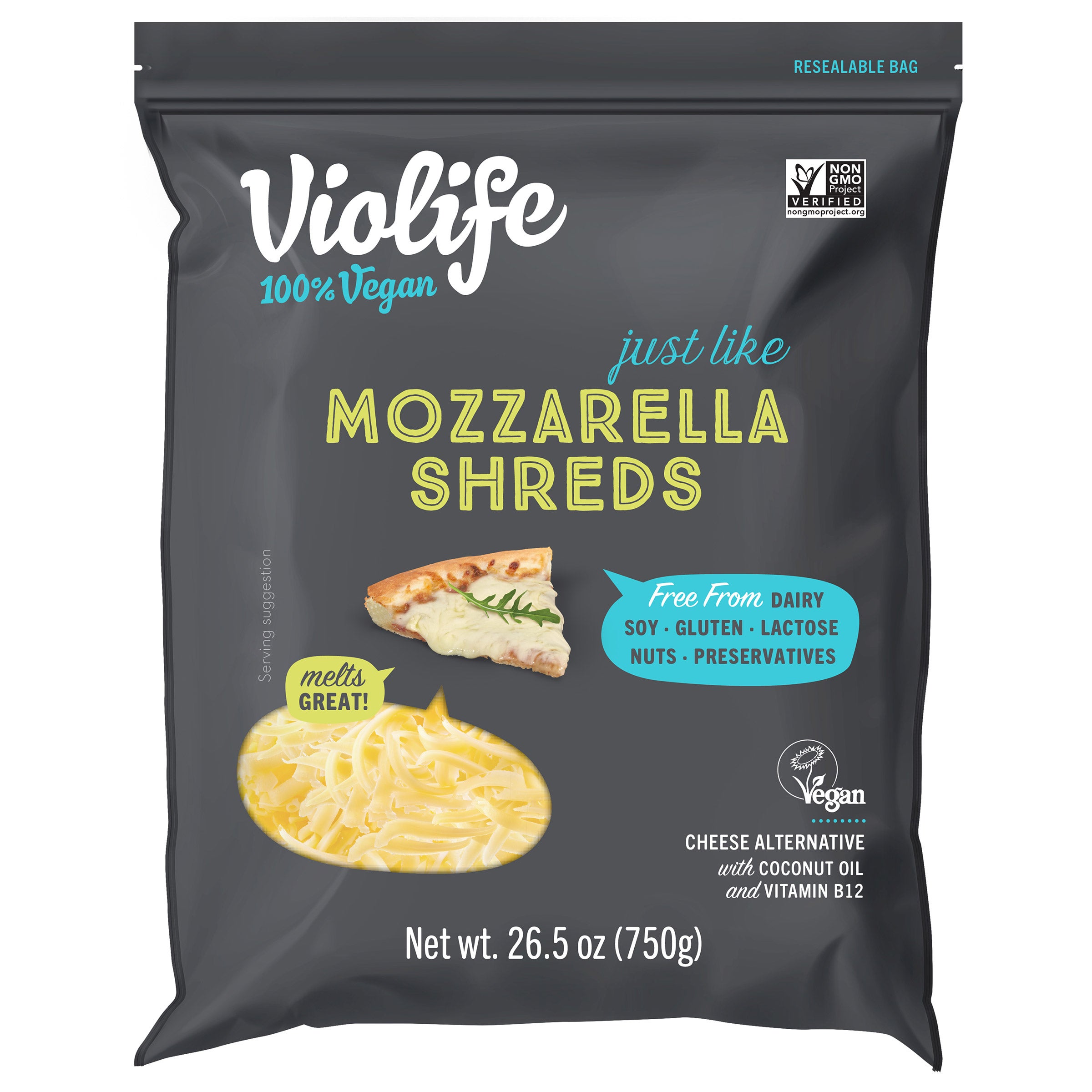 VIOLIFE VEGAN MOZZARELLA 26.5 OZ