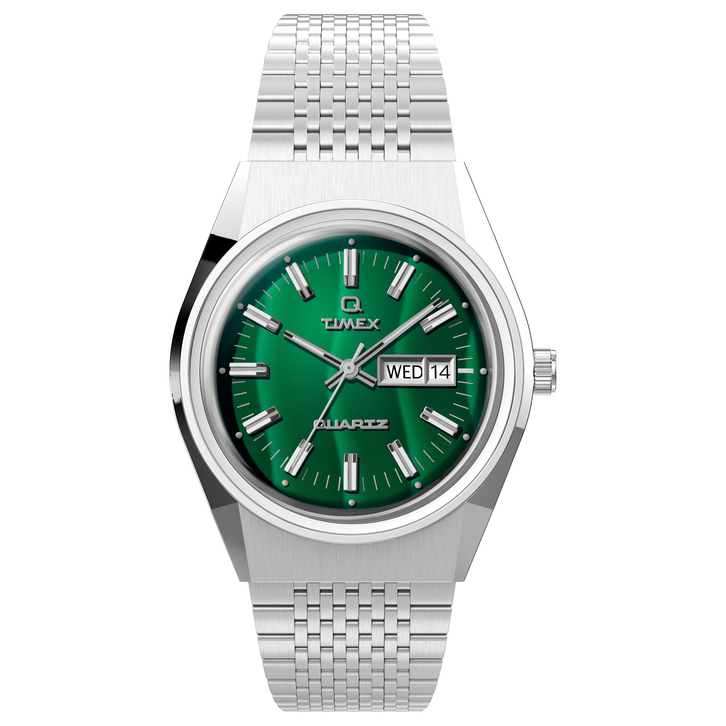 TIMEX Q FALCON EYE REISSUE QUARTZ MENS WATCH - Image 1