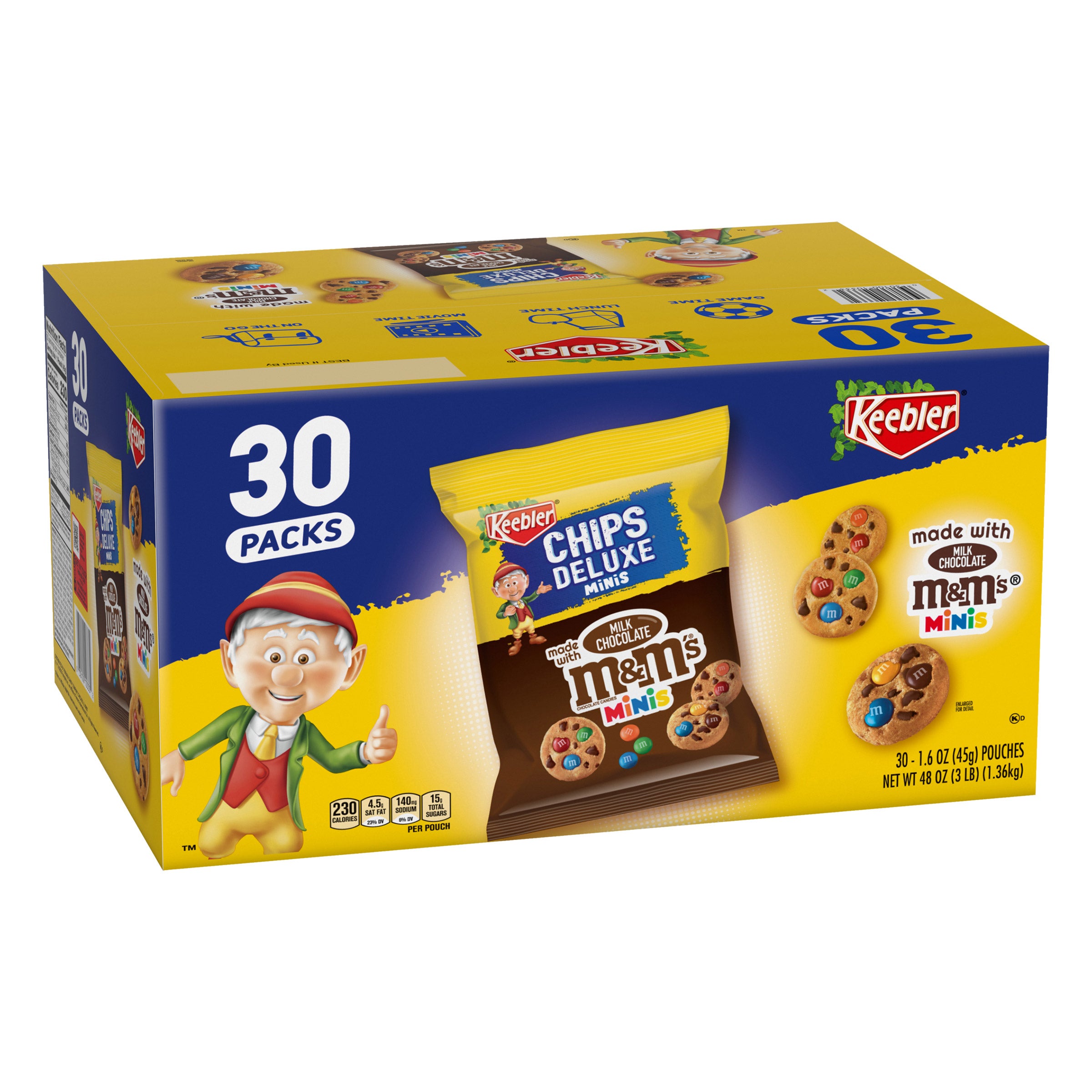 KEEBLER BITE SIZE COOKIES W/M&M 30 CT/1.6 OZ - Image 1