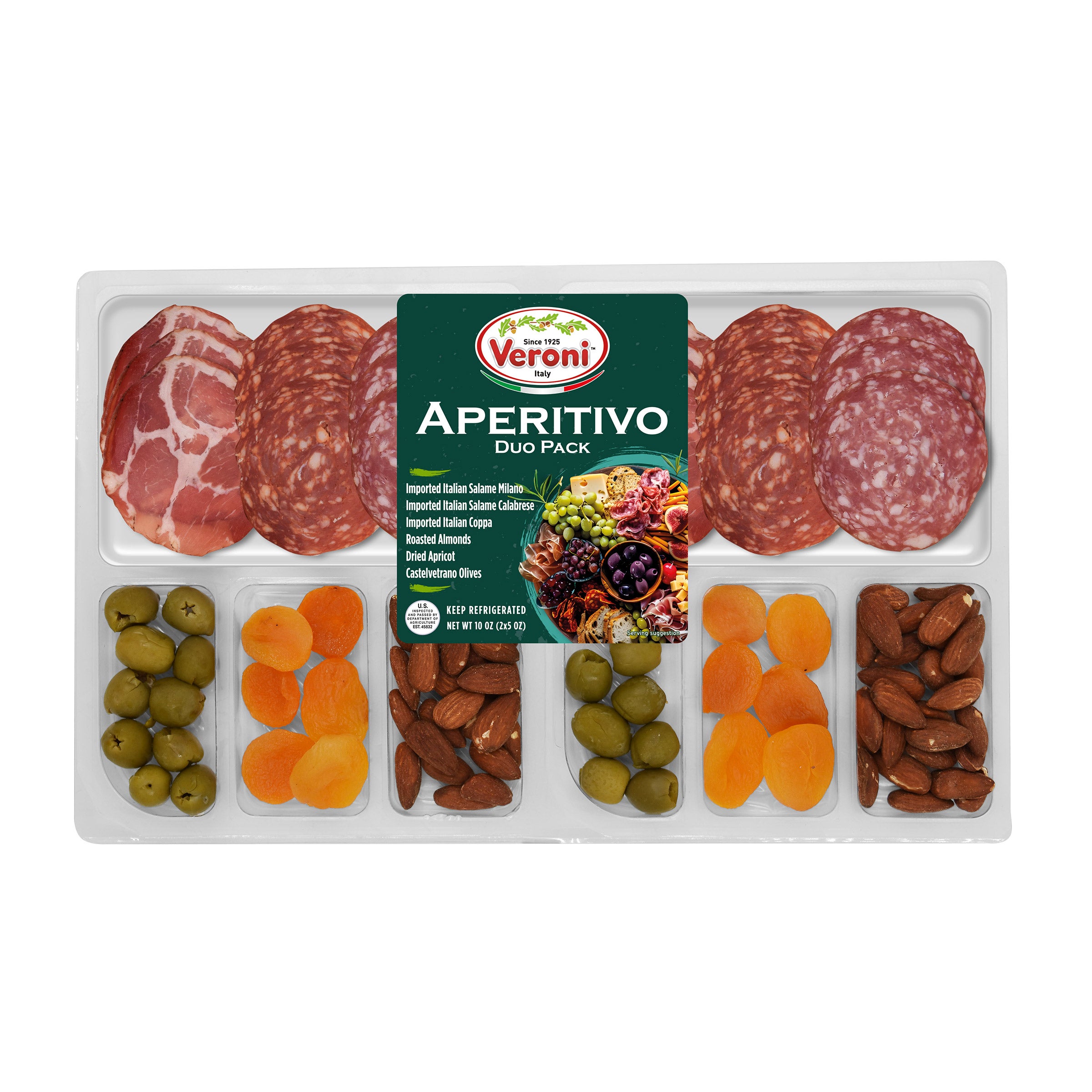VERONI APERTIVO TRAY 10 OZ