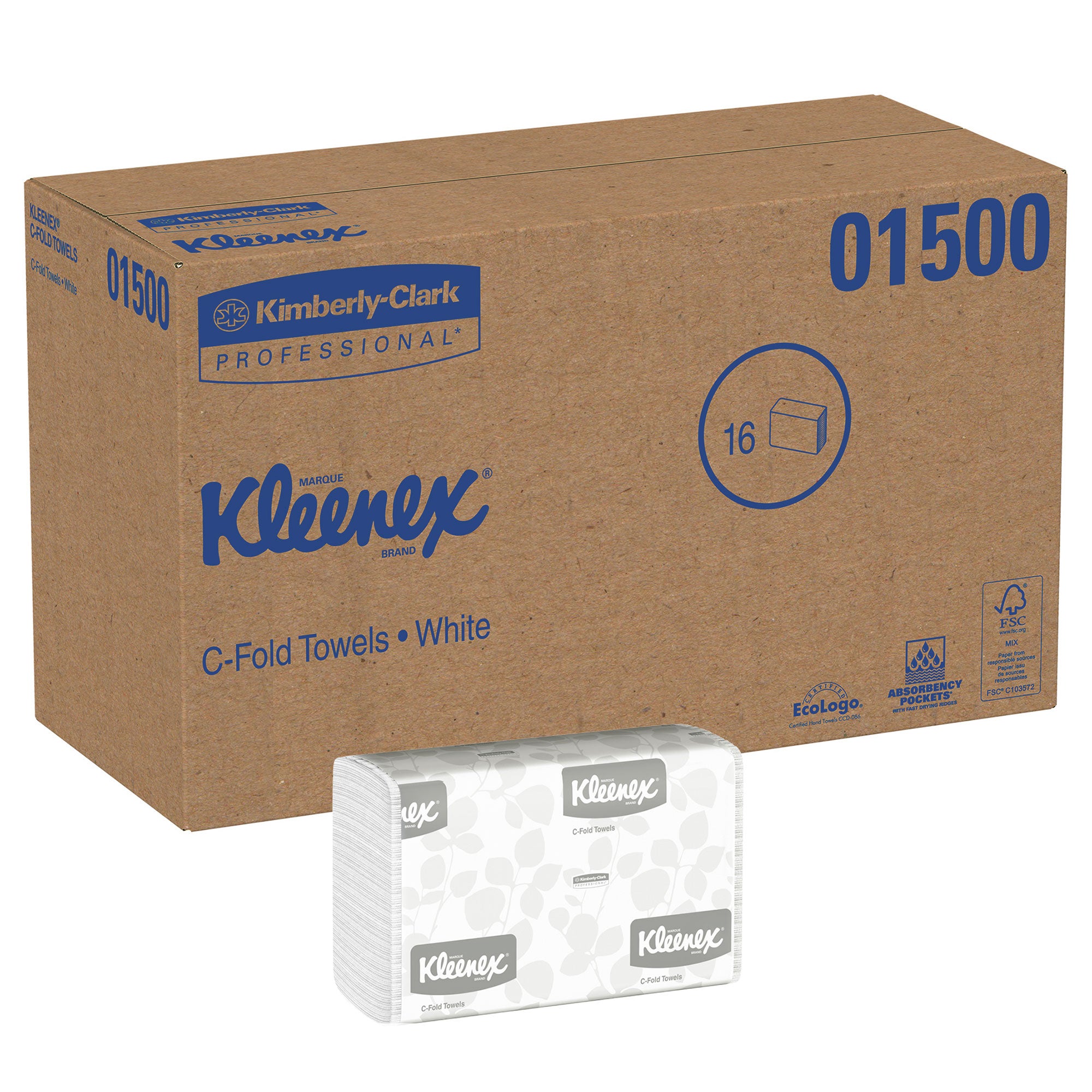 KLEENEX* C-FOLD TOWEL USS ITEM KCC01500 - Image 1