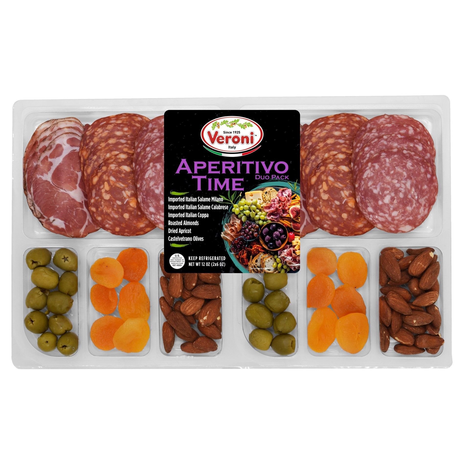 VERONI APERITIVO TRAY 12 OUNCES