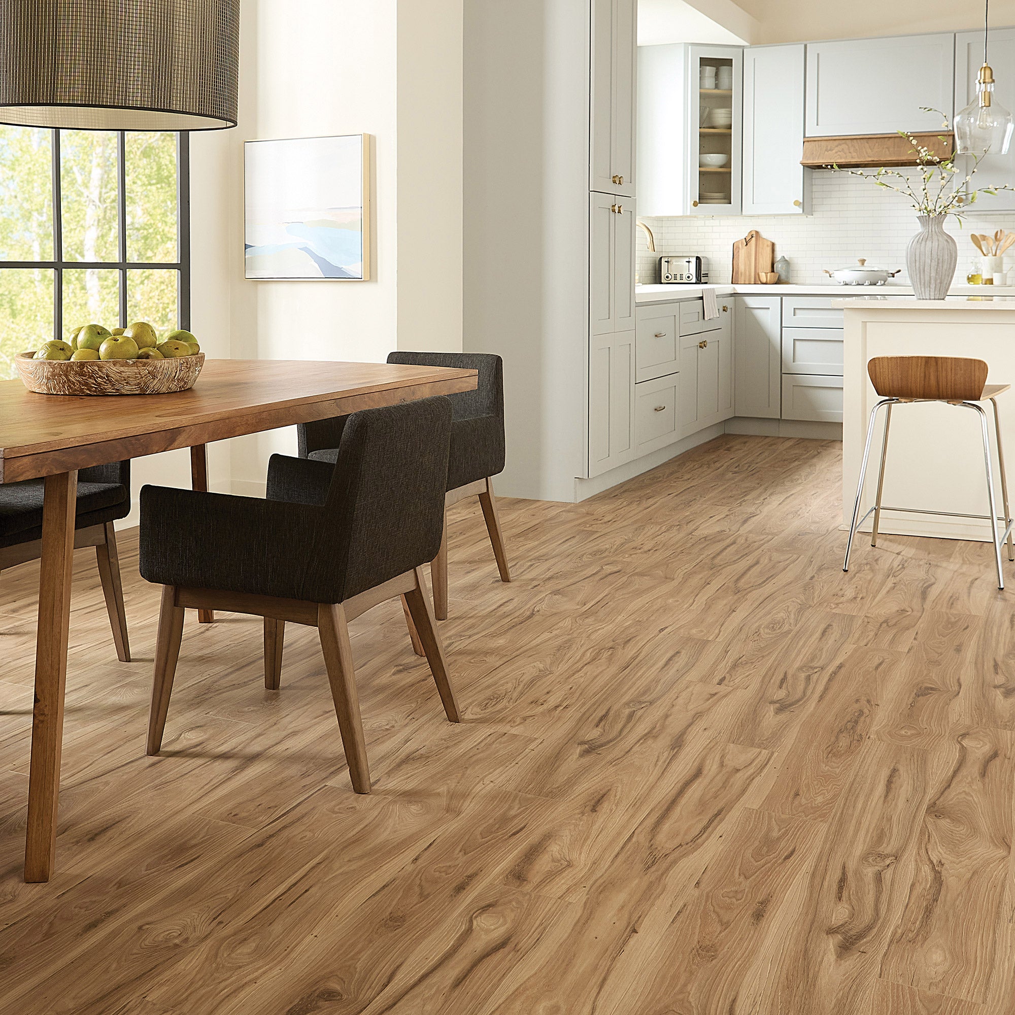 MOHAWK HOME ^ LAMINATE WOOD RIDGEWAY HICKORY 6.1 X 48 - Image 1
