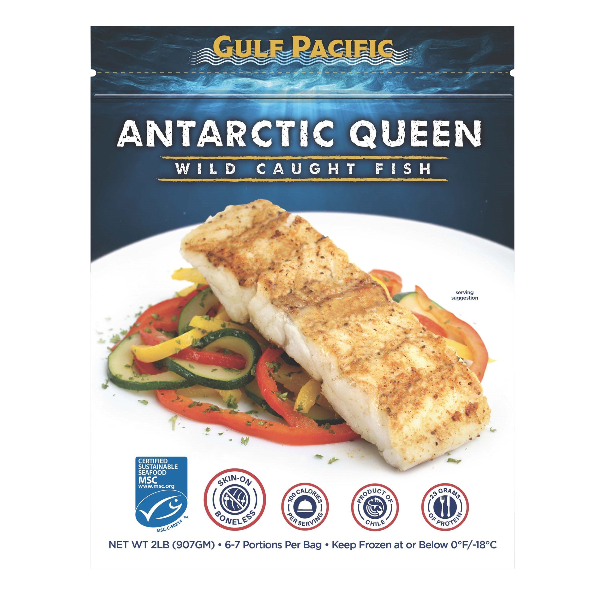 GULF PACIFIC ANTARCTIC QUEEN FISH 2 LBS