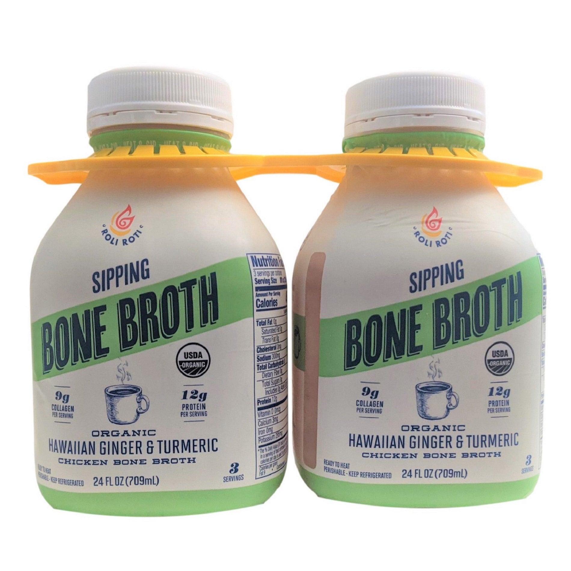 ROLI ROTI ORGANIC GINGER SIPPING BROTH 2/24 OZ