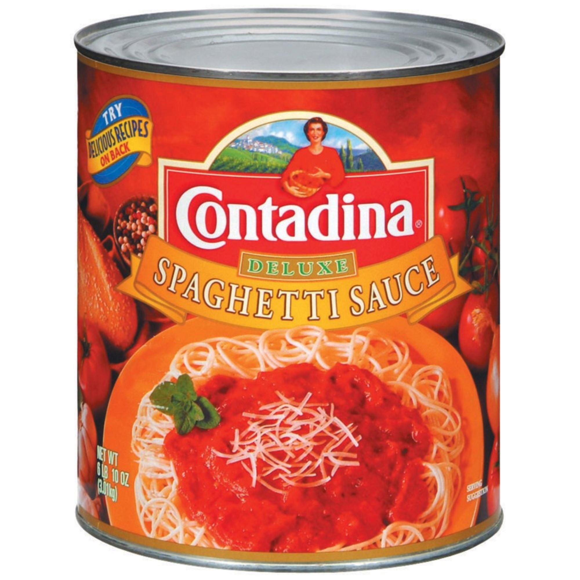 CONTADINA DELUXE SPAGHETTI SAUCE #10 CAN