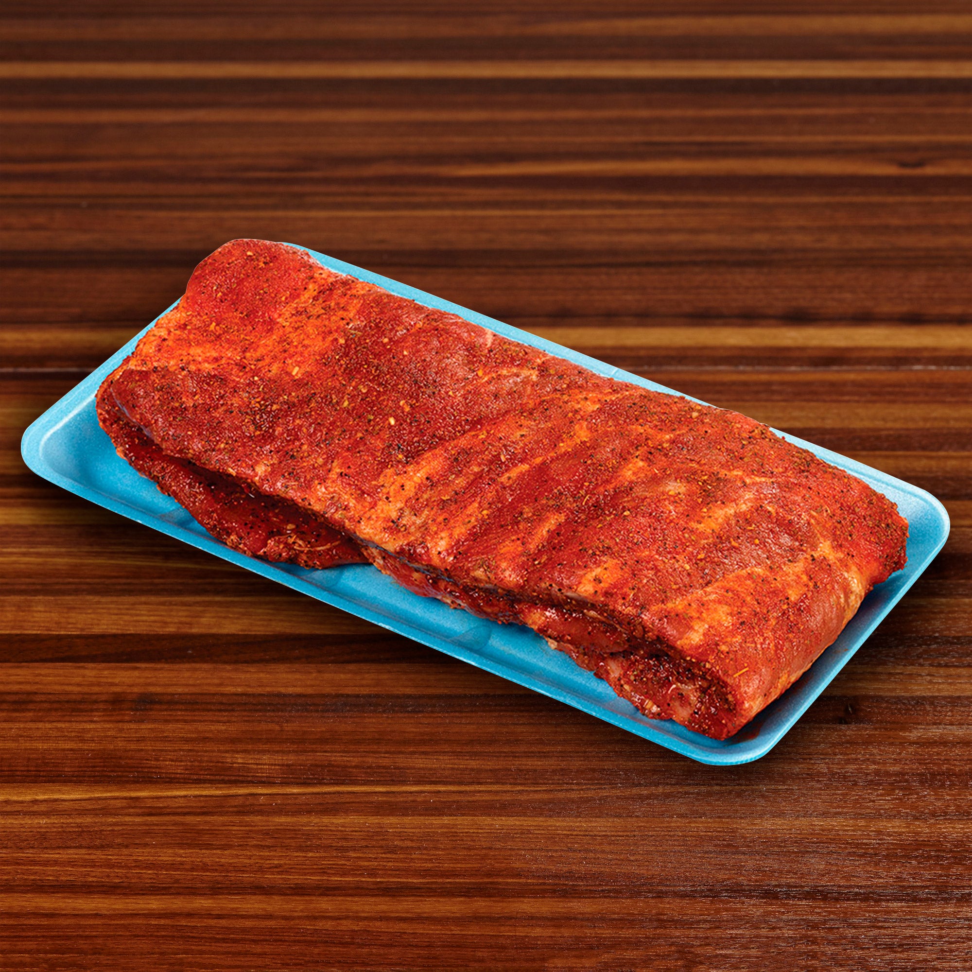 SEASONED PORK BABY BACK RIBS PER LB