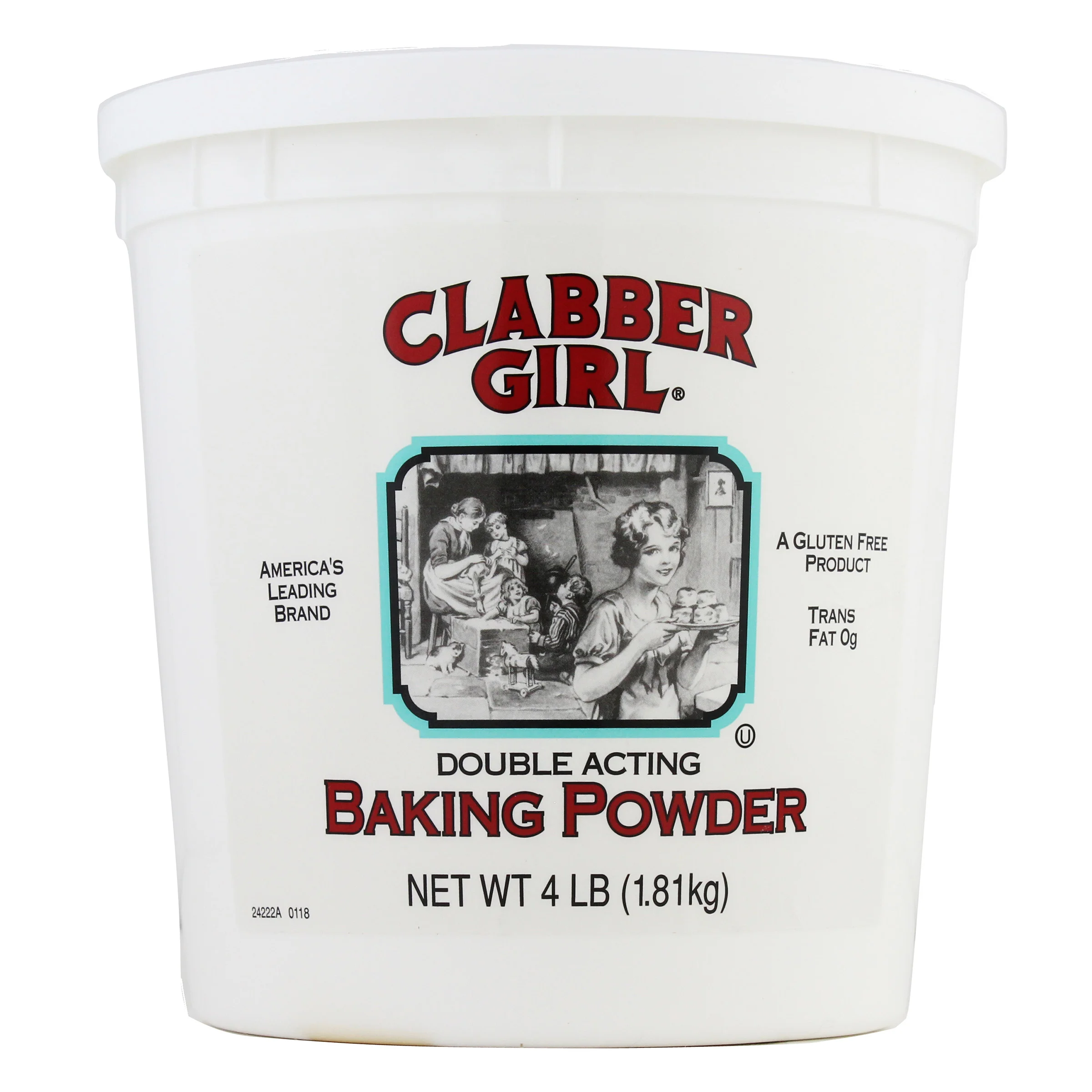 CLABBER GIRL BAKING POWDER 4 LB - Image 1