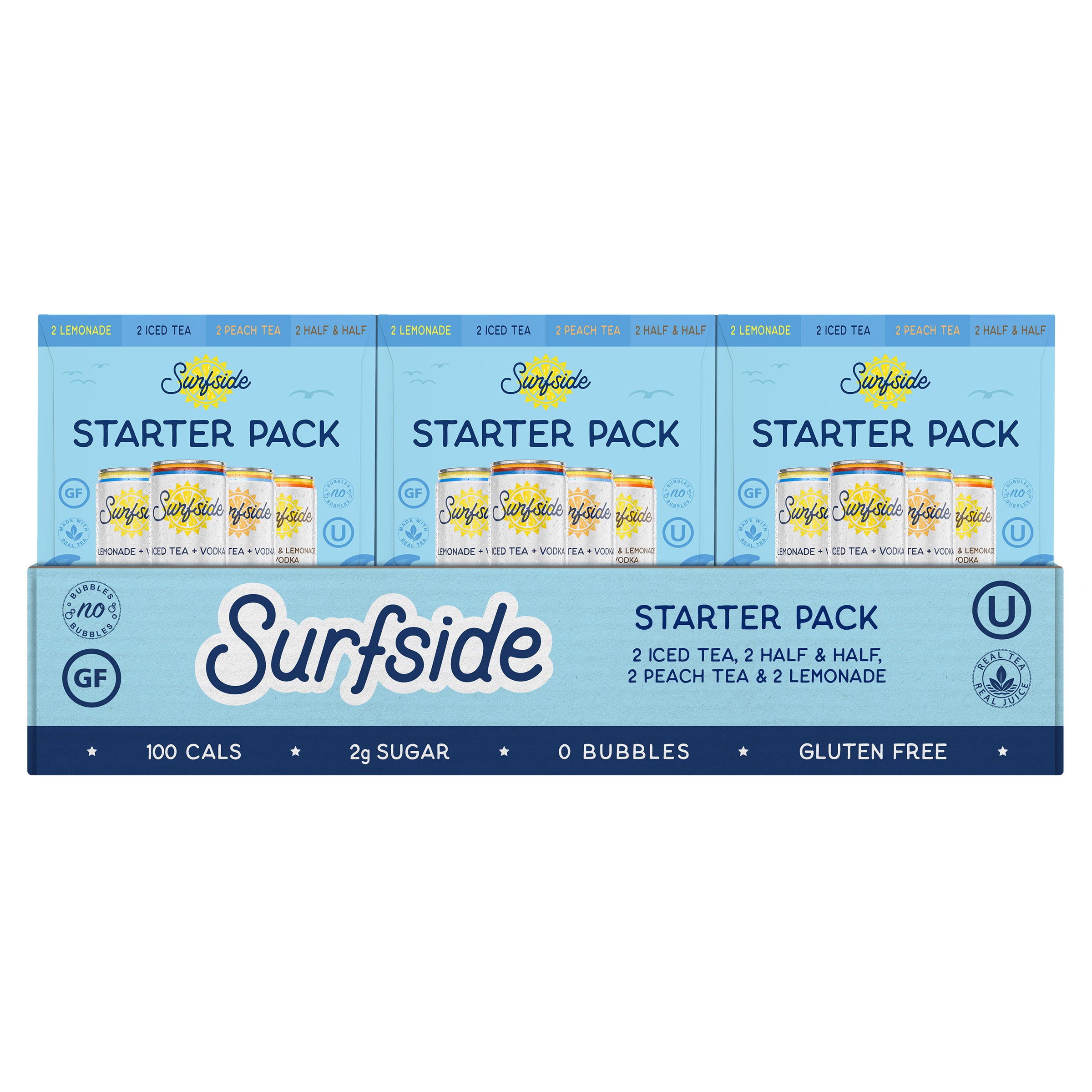 SURFSIDE VODKA TEA/LEMONADE CASE SALE ONLY 24/12OZ