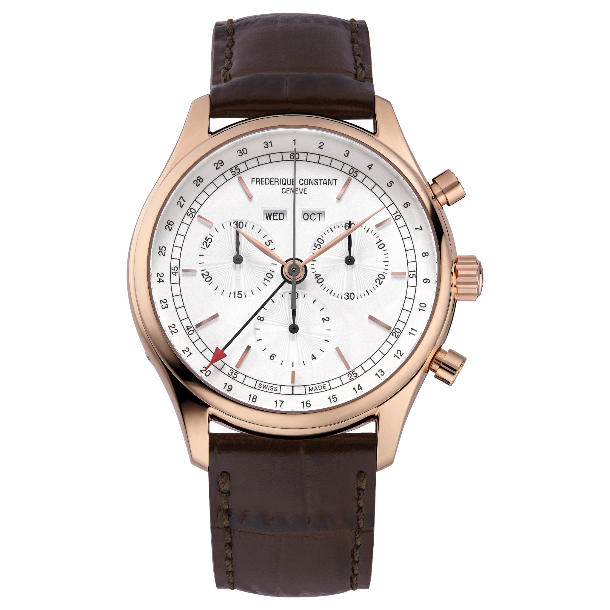 FREDERIQUE CONSTANT ROSE TONE STAINLESS STEEL MENS WATCH