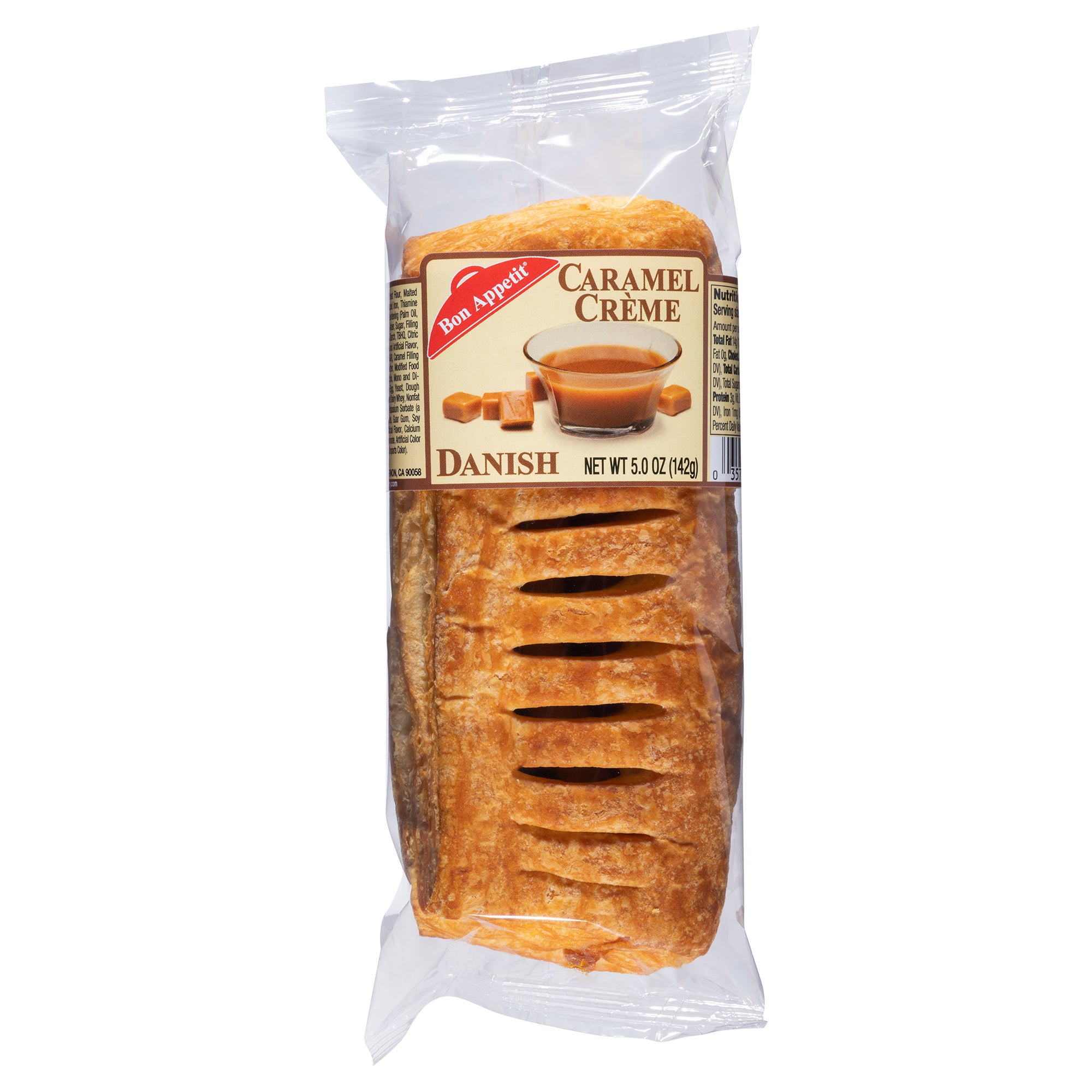 BON APPETIT CARAMEL CREME DANISH 8 CT