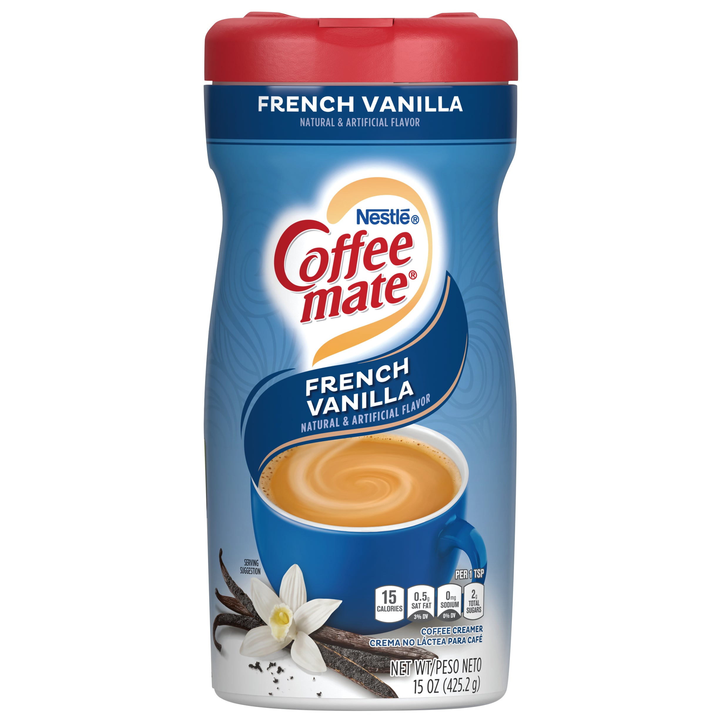 COFFEE-MATE FRENCH VANILLA CREAMER 3/15 OZ NES35775KT - Image 1
