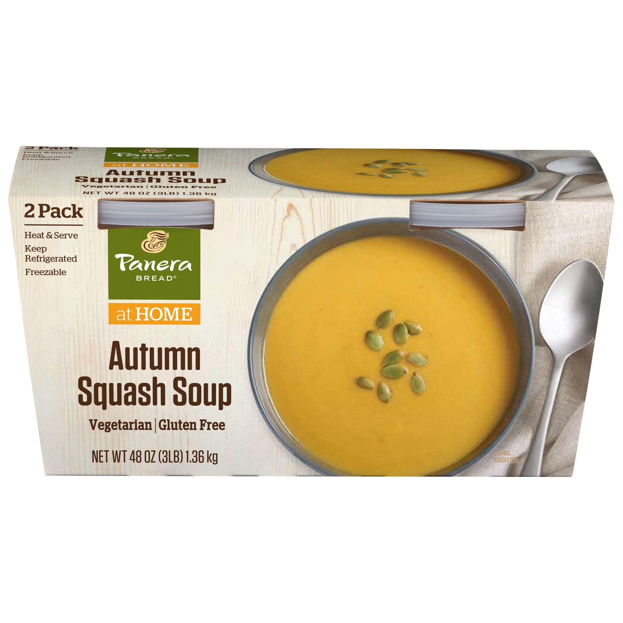 PANERA AUTUMN SQUASH SOUP 2/24 OZ