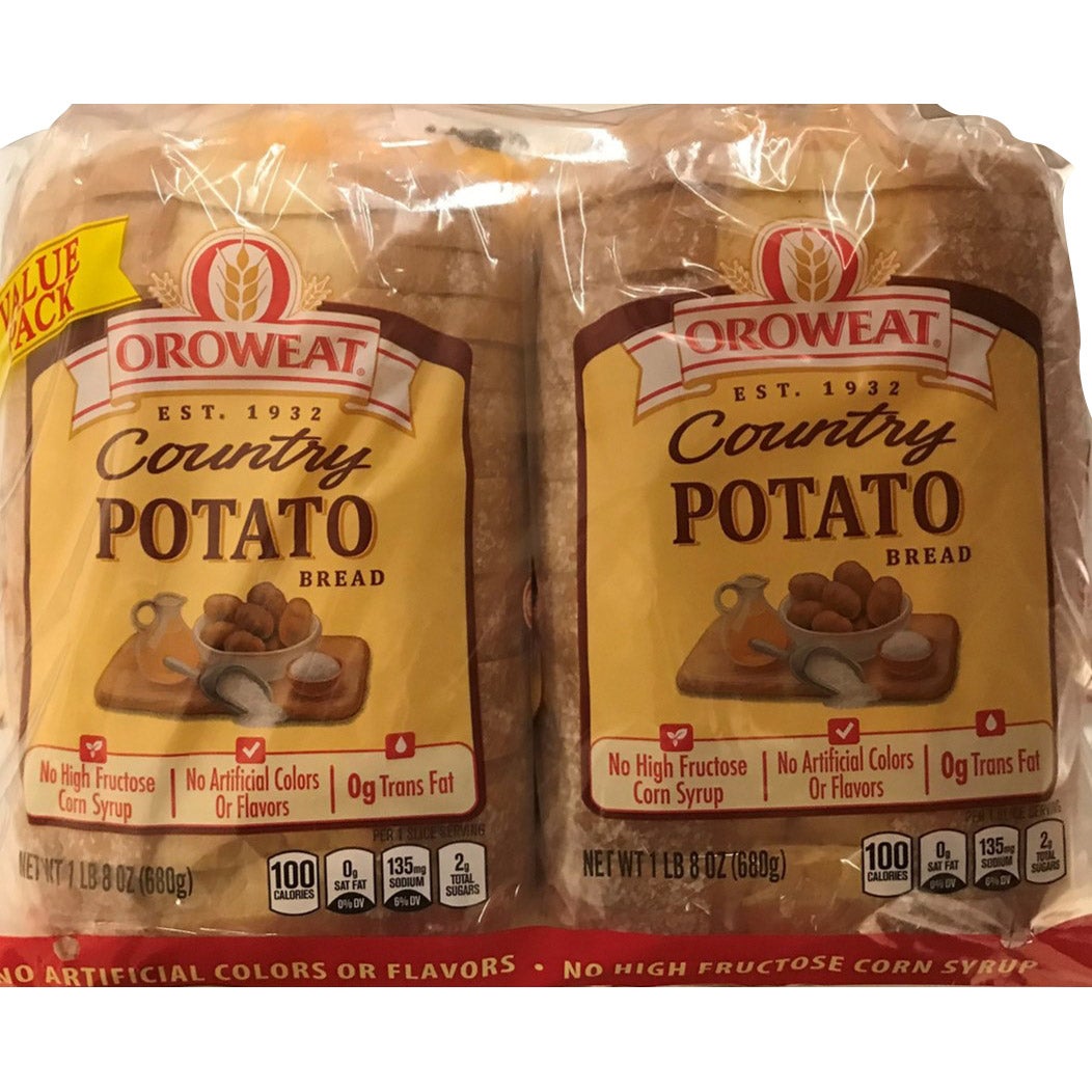 OROWEAT COUNTRY POTATO BREAD 2/32 OZ