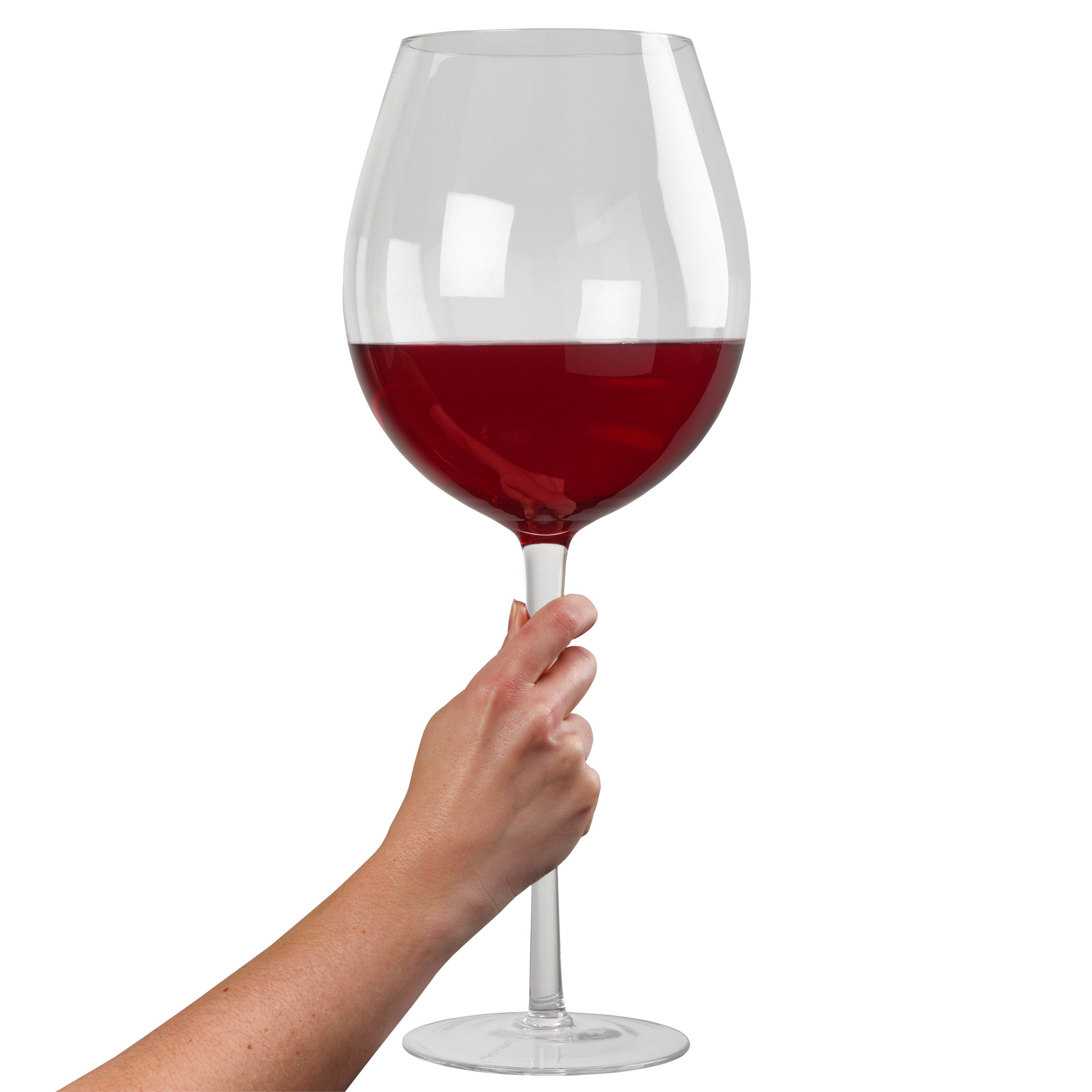 MIKASA EXTRA LARGE WINE GLASSES SET OF 2 - Image 1
