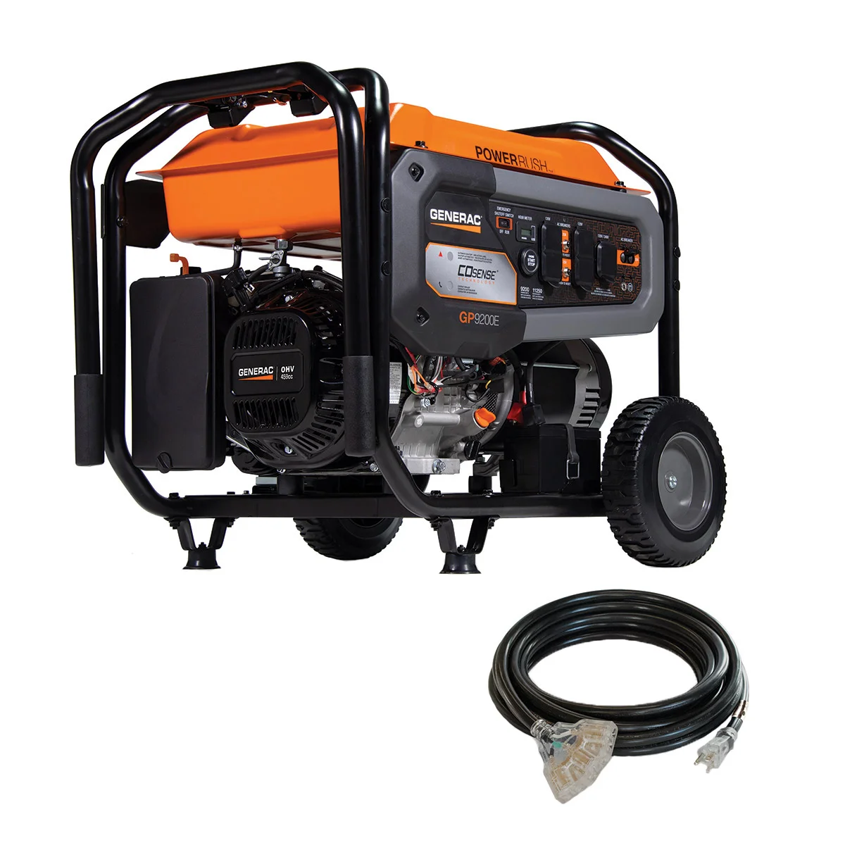 GENERAC GP9200 GAS POWERED GENERATOR 9200 RUNNING WATTS - Image 1