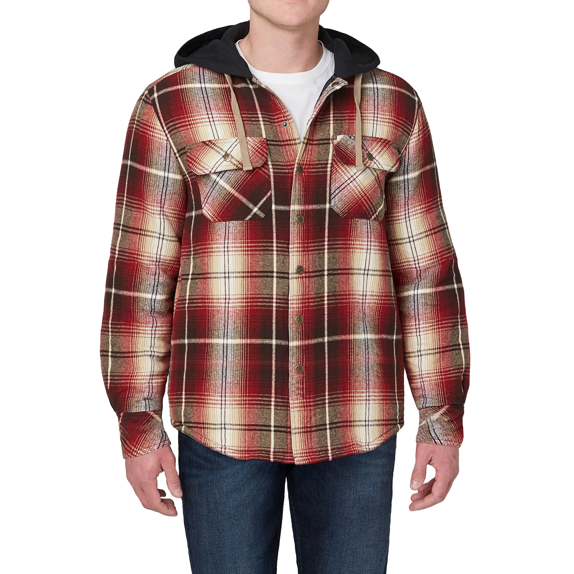 LEGENDARY OUTFITTERS MEN'S FLANNEL SHIRT JACKET - Image 1