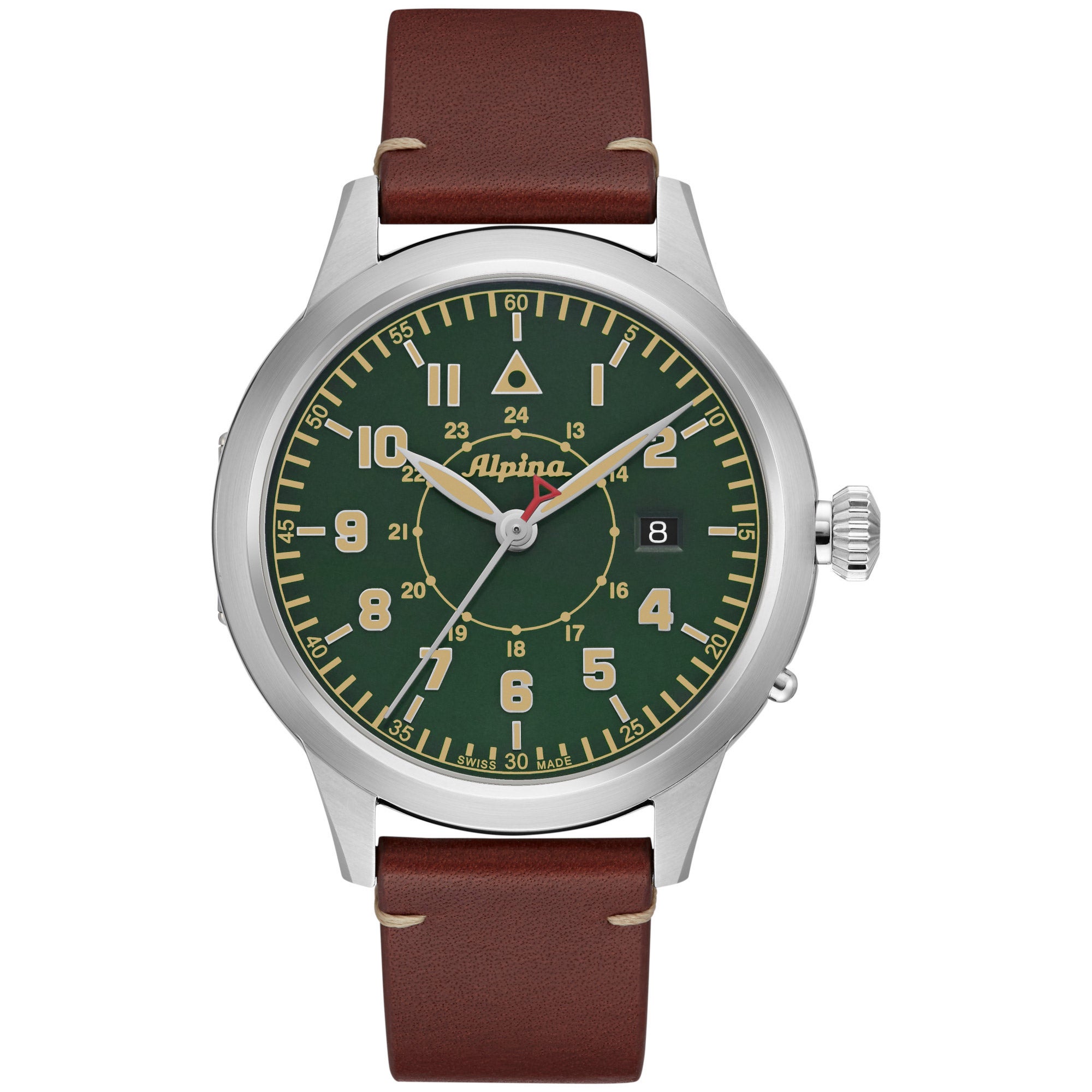 ALPINA STARTIMER GREEN DIAL MEN'S AUTOMATIC WATCH