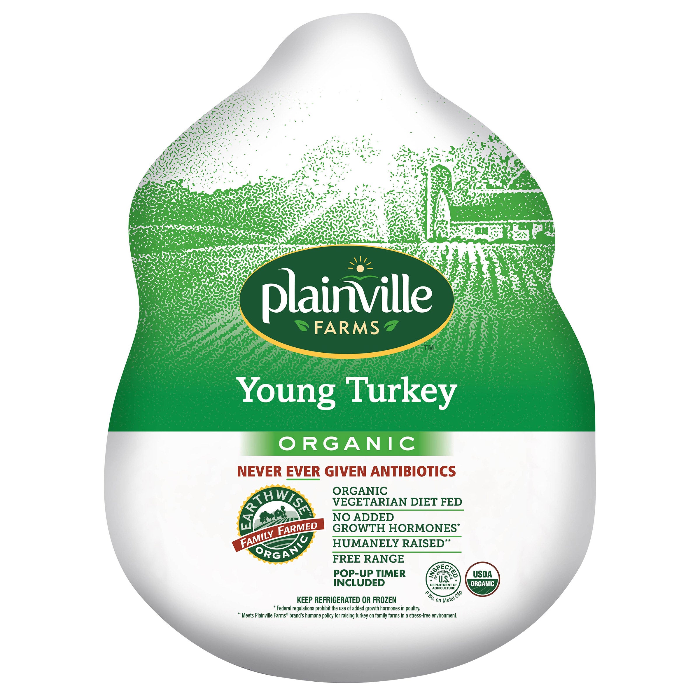 ORGANIC HEN TURKEY PER LB