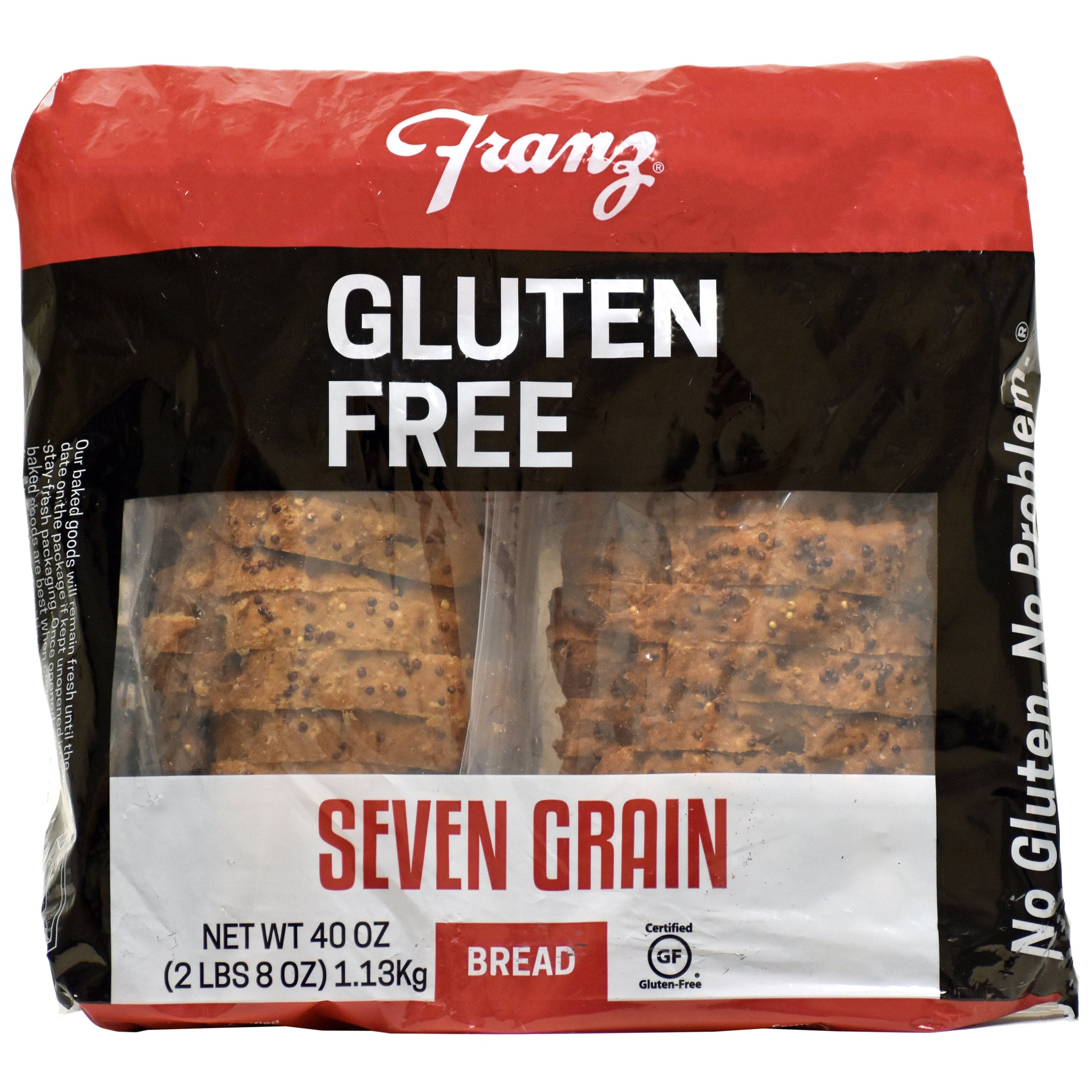 FRANZ GLUTEN FREE 7 GRAIN BREAD 2 PACK 20 OUNCES EACH