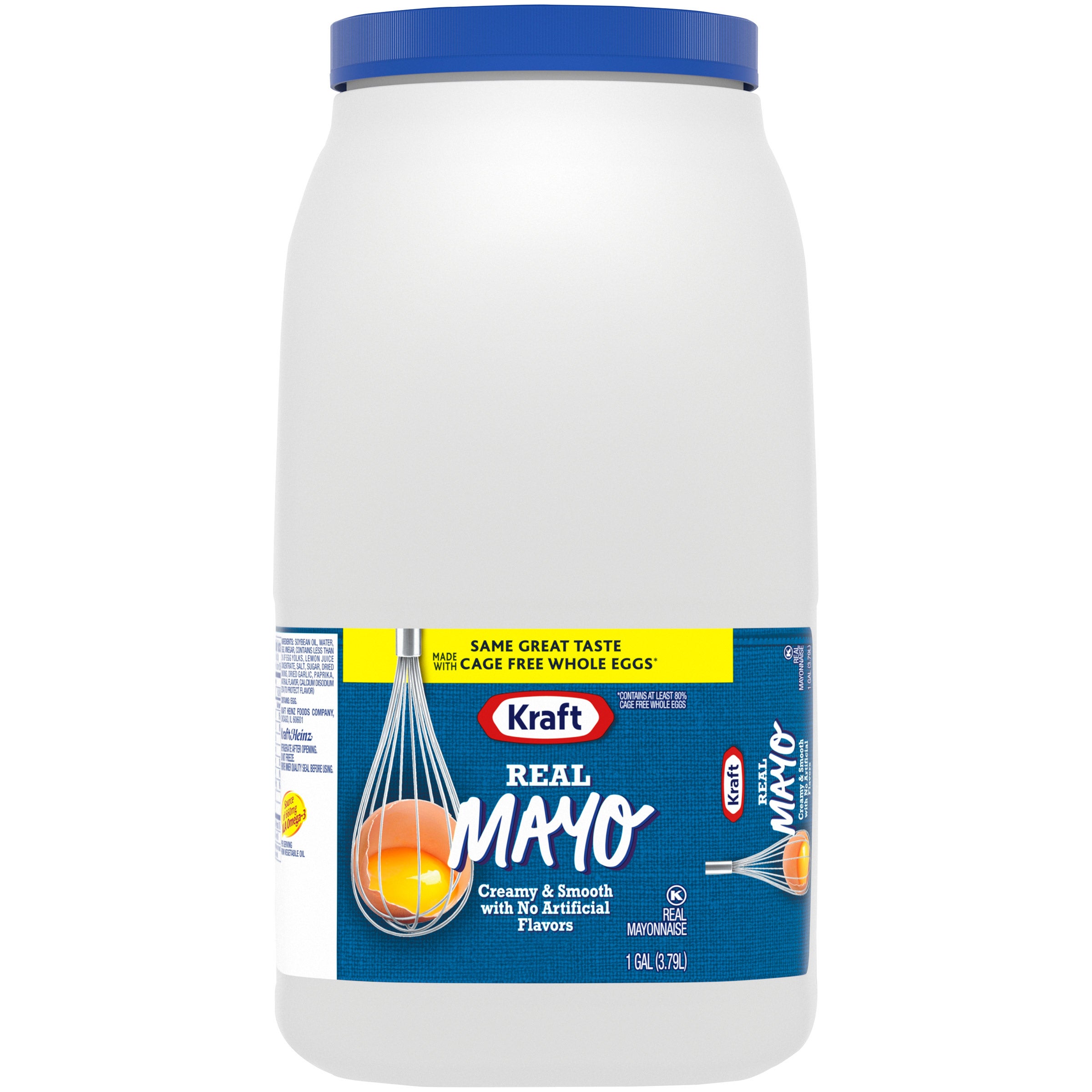 KRAFT EXTRA HEAVY MAYONNAISE 1 GALLON CONTAINER