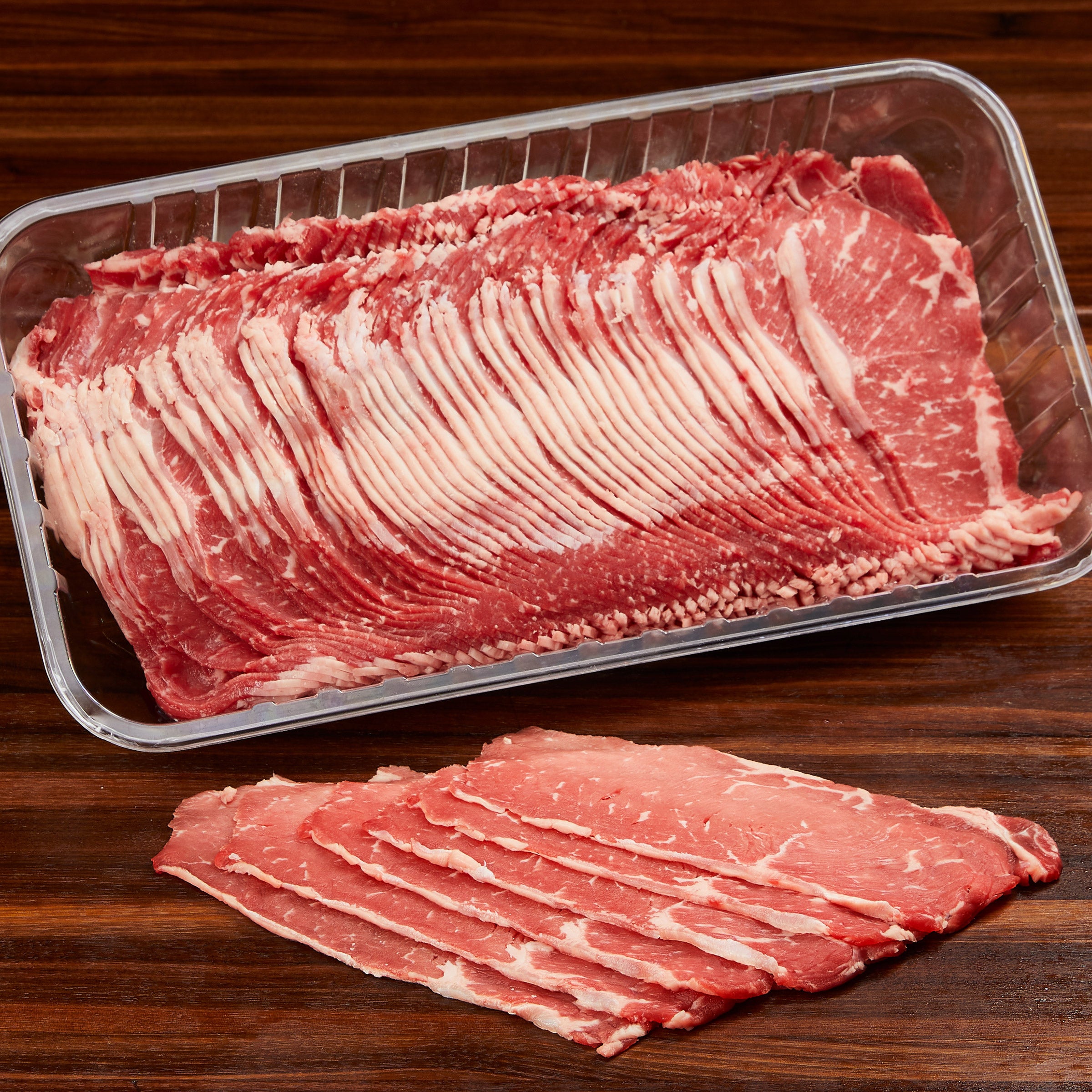BEEF LOIN NEW YORK (SHABU SHABU) USDA CHOICE PER LB