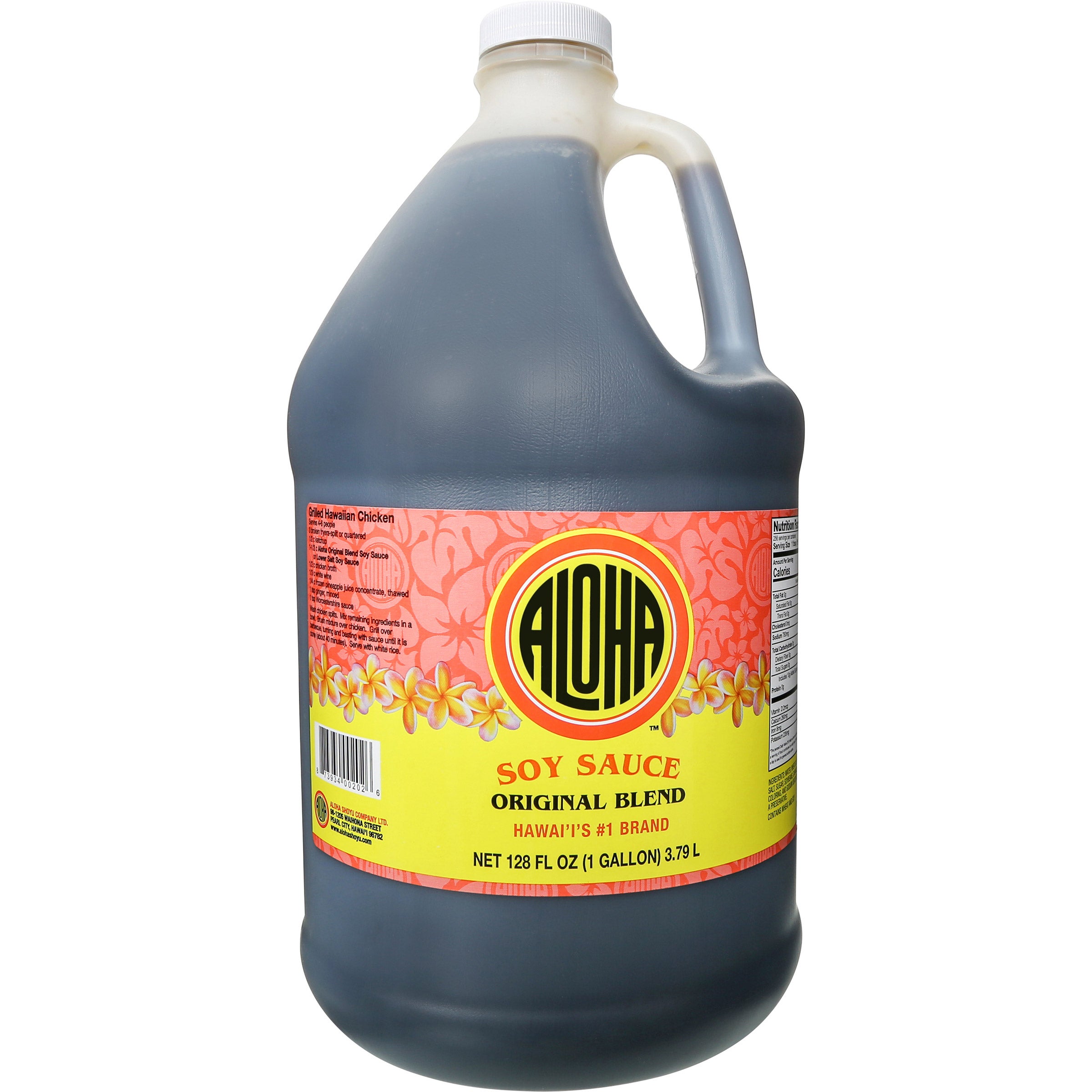 ALOHA SHOYU SOY SAUCE NET WT 128OZ