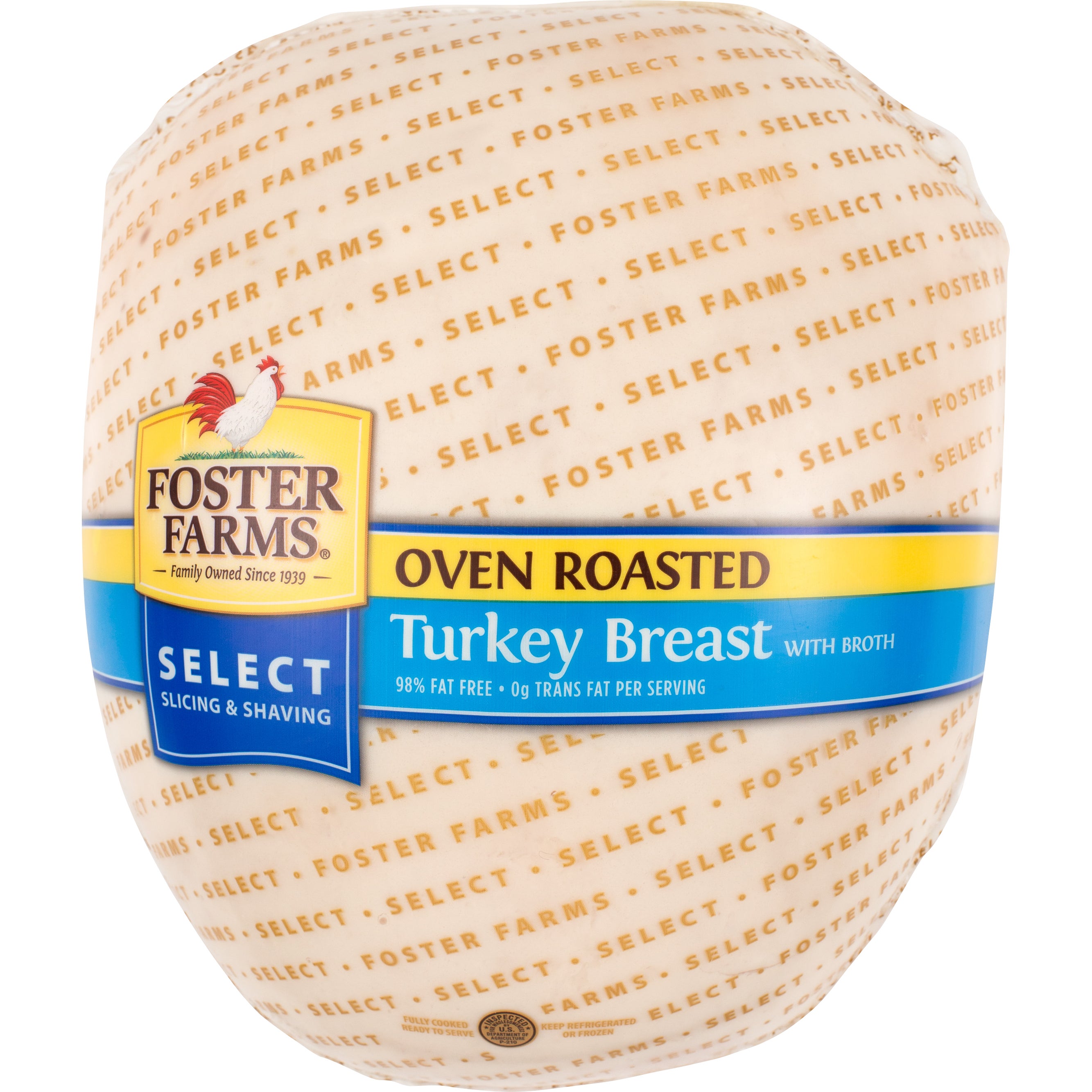 FOSTER FARMS OVEN RSTD TURKEY BREAS PER LB (AVG 9 LB)