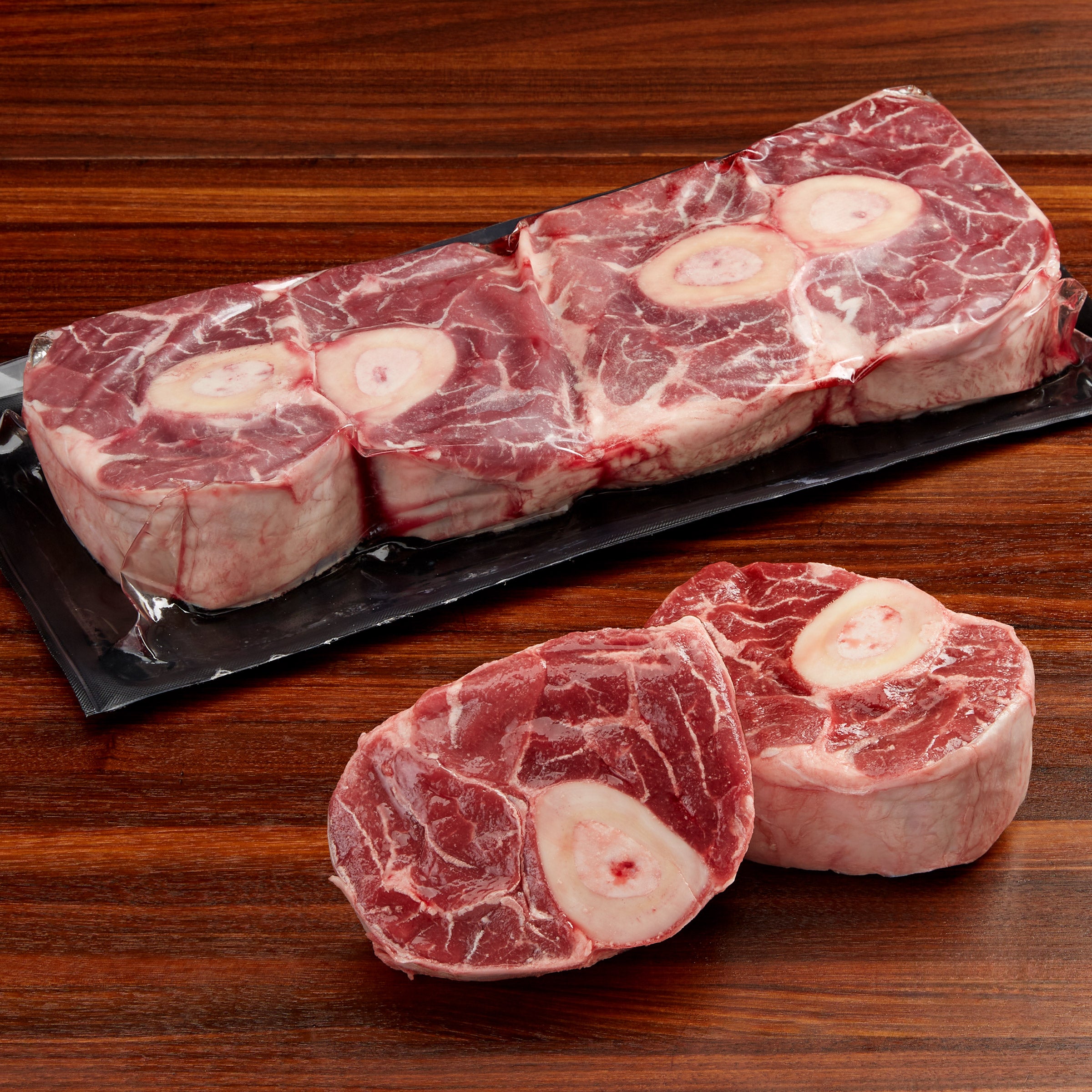BEEF SHANK CENTER CUT BONE IN HIND SHANK USDA CHOICE PER LB - Image 1