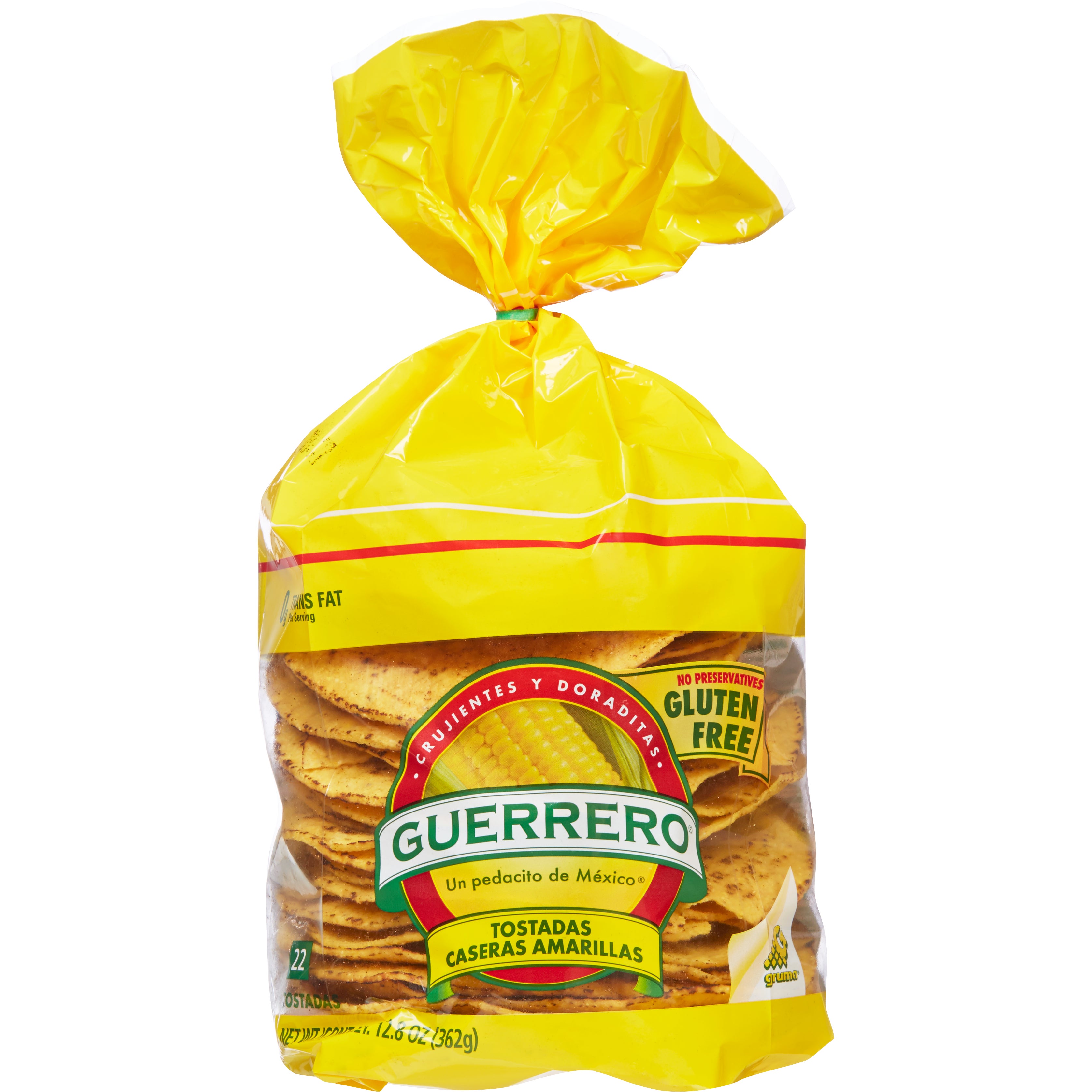 GUERRERO 5.5¨ CORN TOSTADAS 22 CT