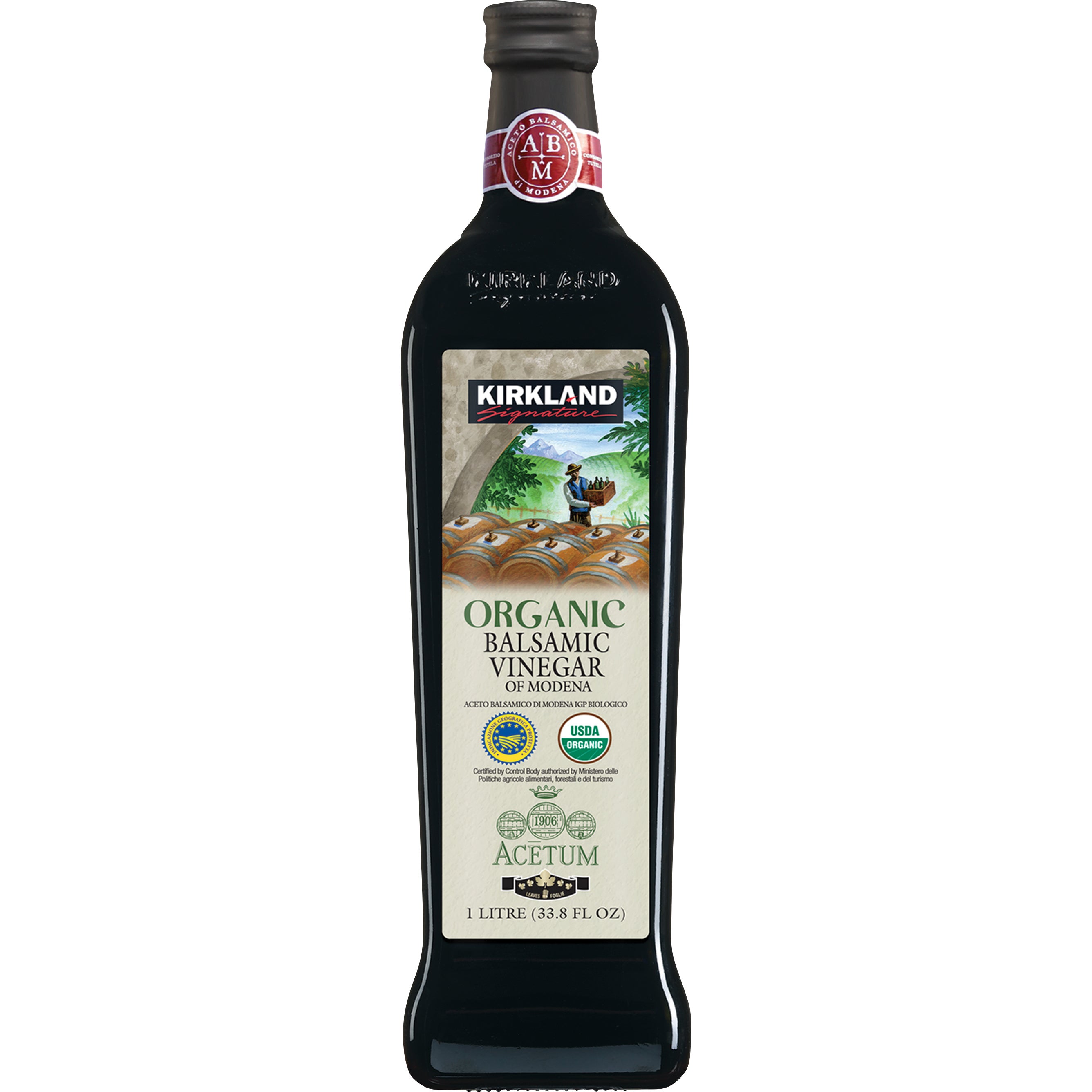 KIRKLAND SIGNATURE ORGANIC BALSAMIC 33.8 FL OZ