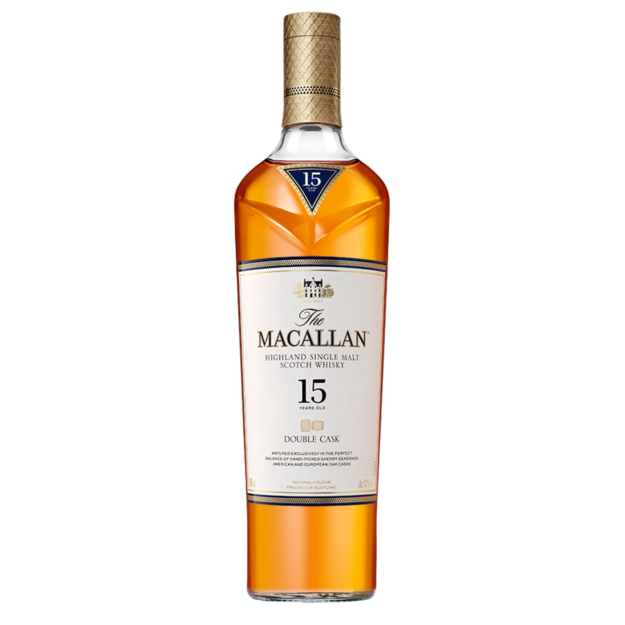 MACALLAN FINE OAK 15YR DOUBLE CASK SCOTLAND 750ML