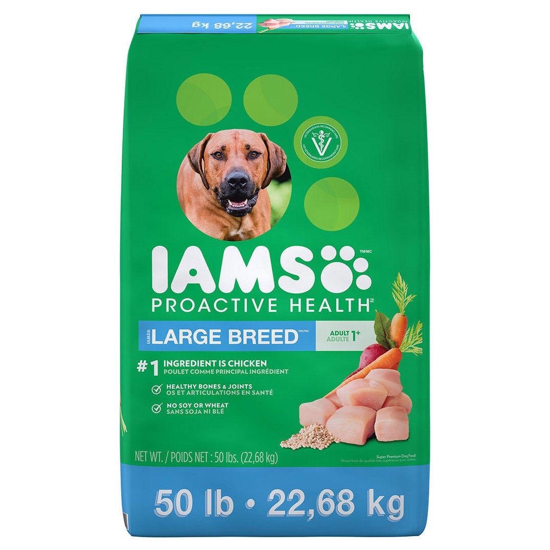 IAMS CHKN ADULT LARGE BREED DOG FOOD 50 LB