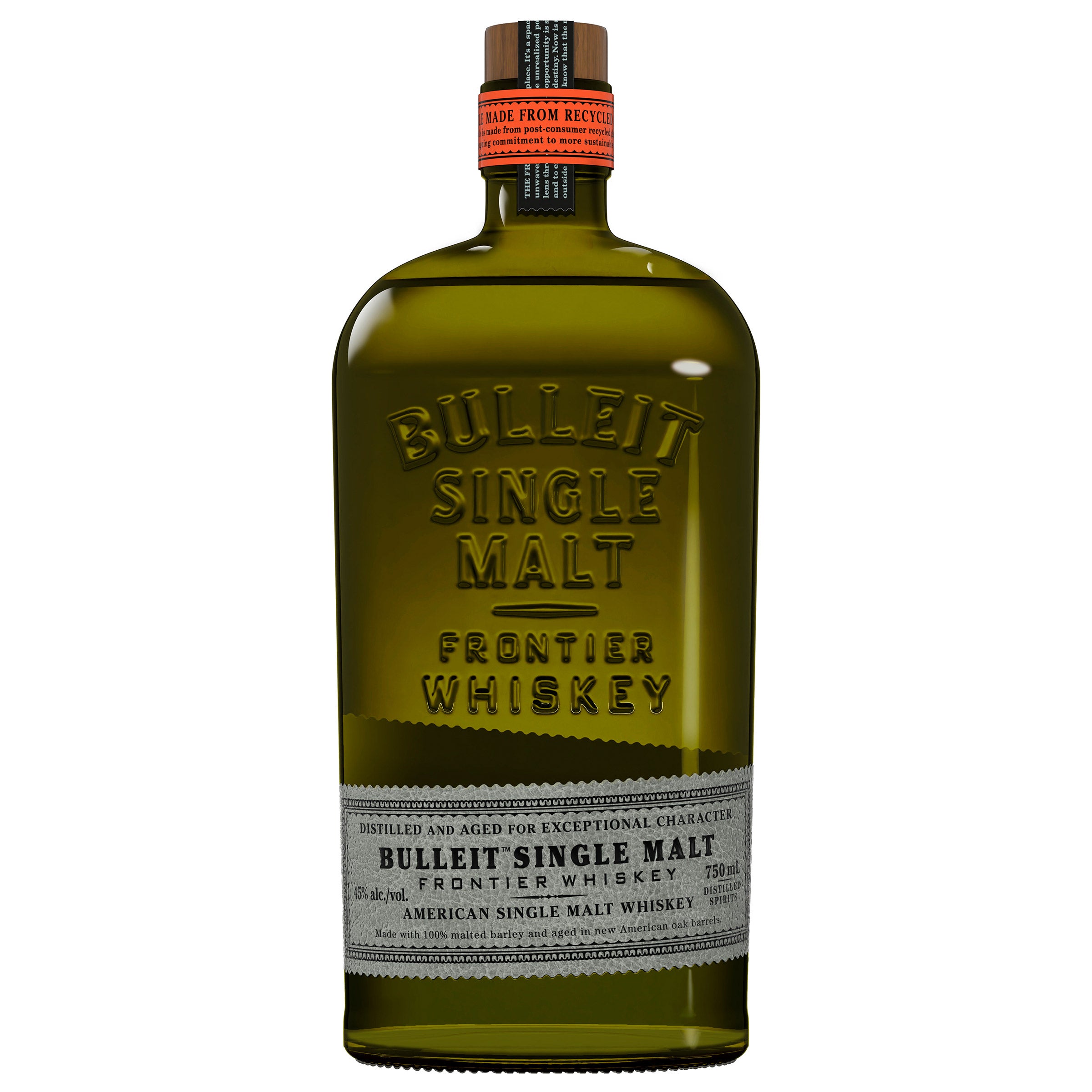 BULLEIT SINGLE MALT WHISKEY KENTUCKY 750ML - Image 1