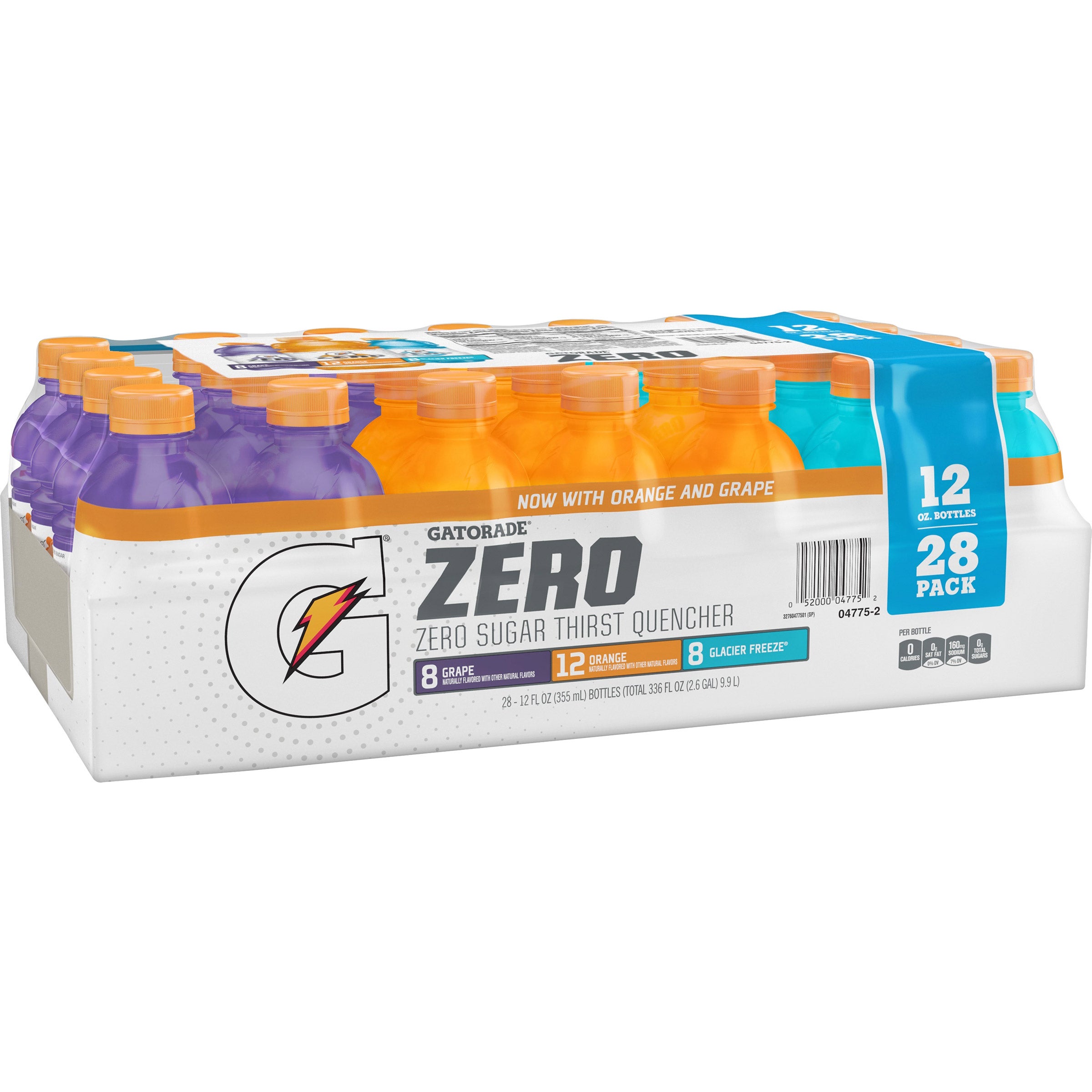 GATORADE ZERO VARIETY PACK 28/12 OZ