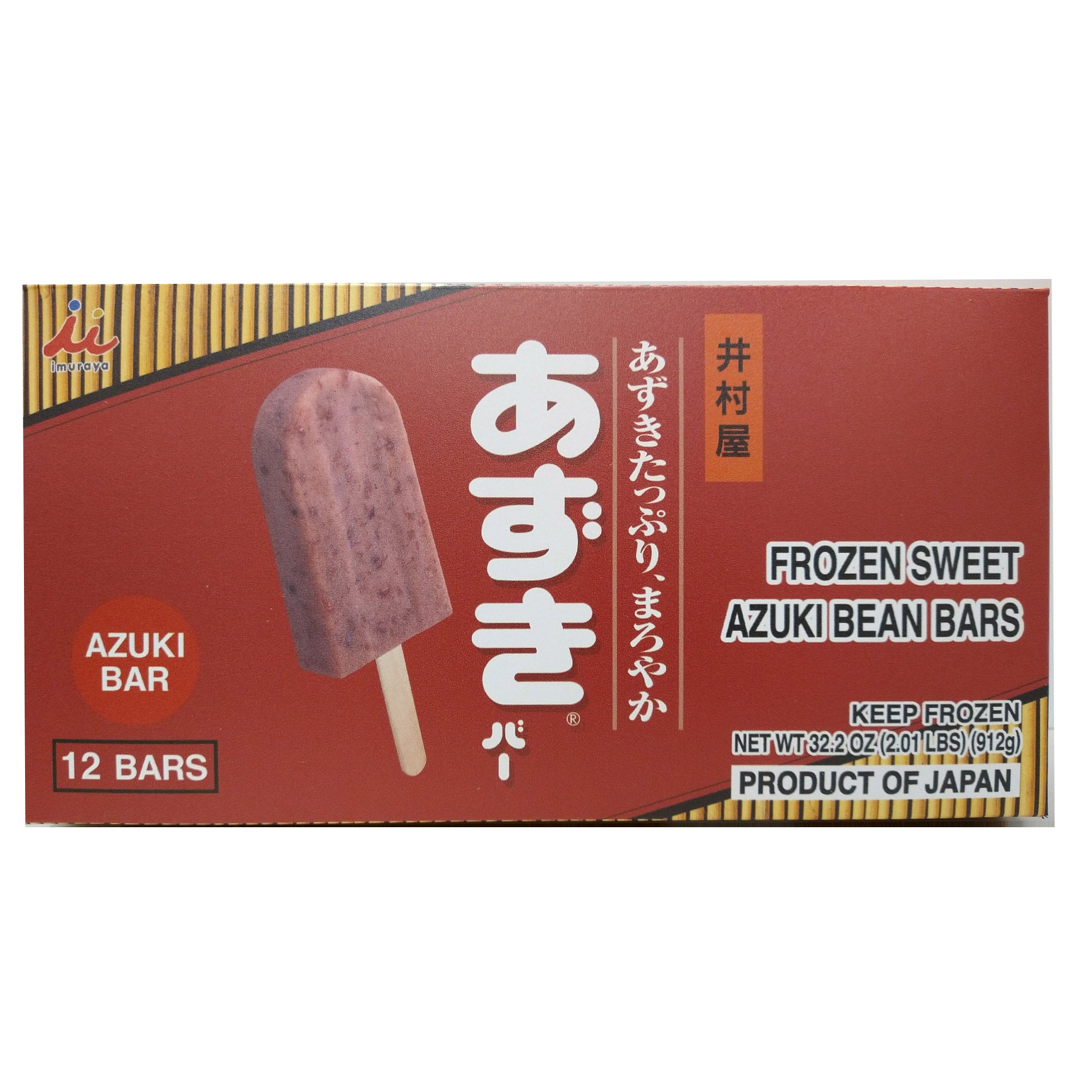 IMURAYA AZUKI BAR 12 CT