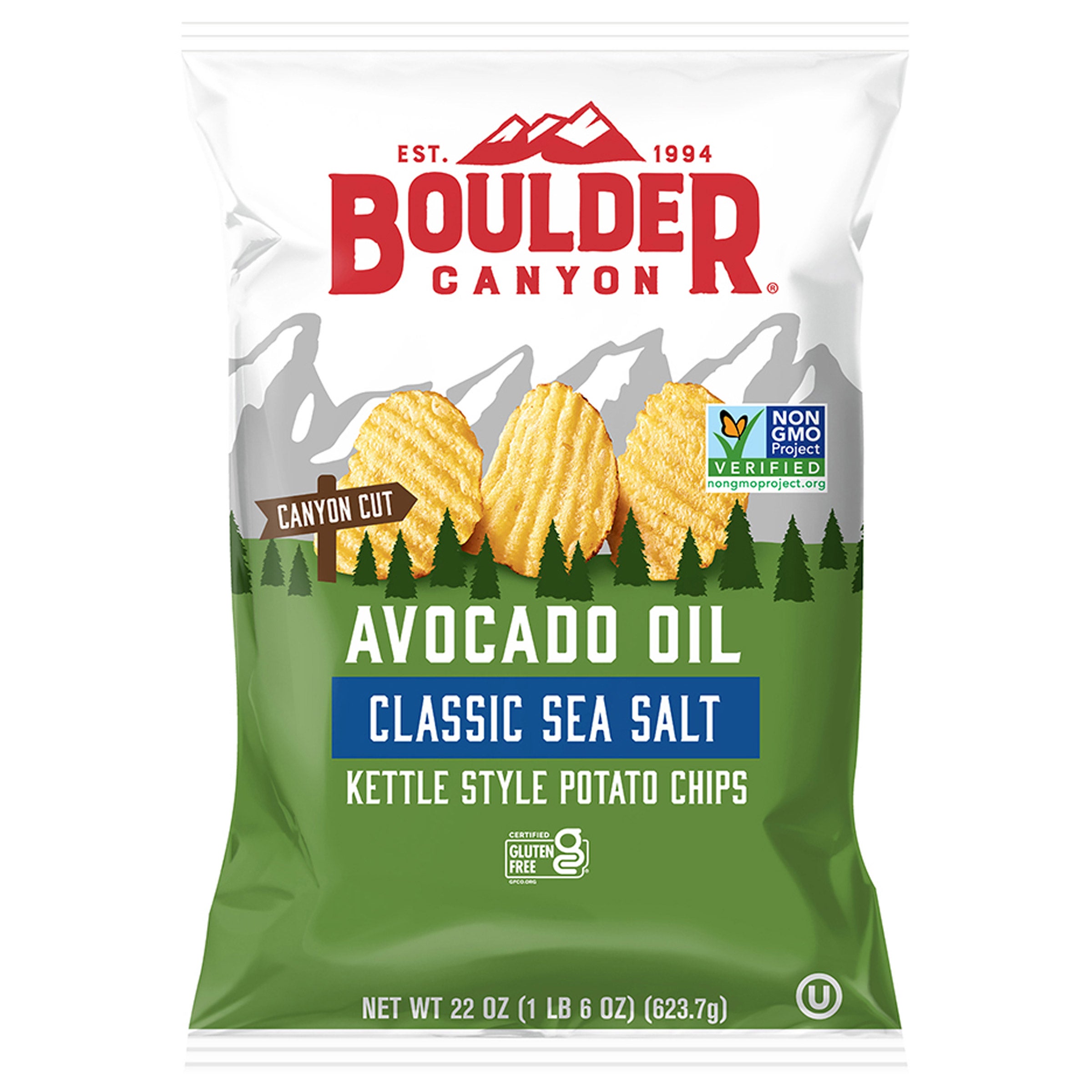 Boulder Canyon Potato Chips 22 Ounces