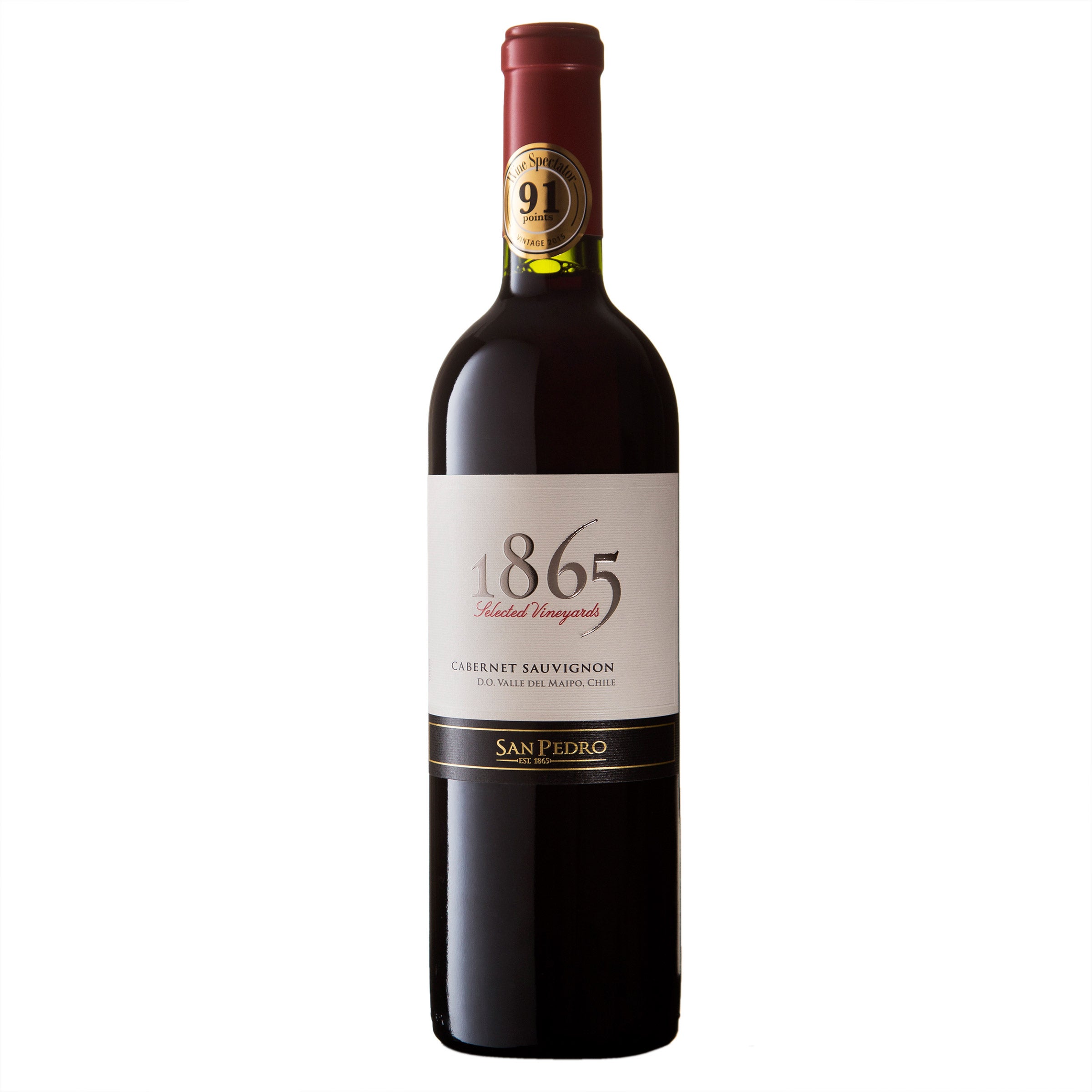 SAN PEDRO ¨1865¨ CABERNET SAUVIGNON CHILE 750ML