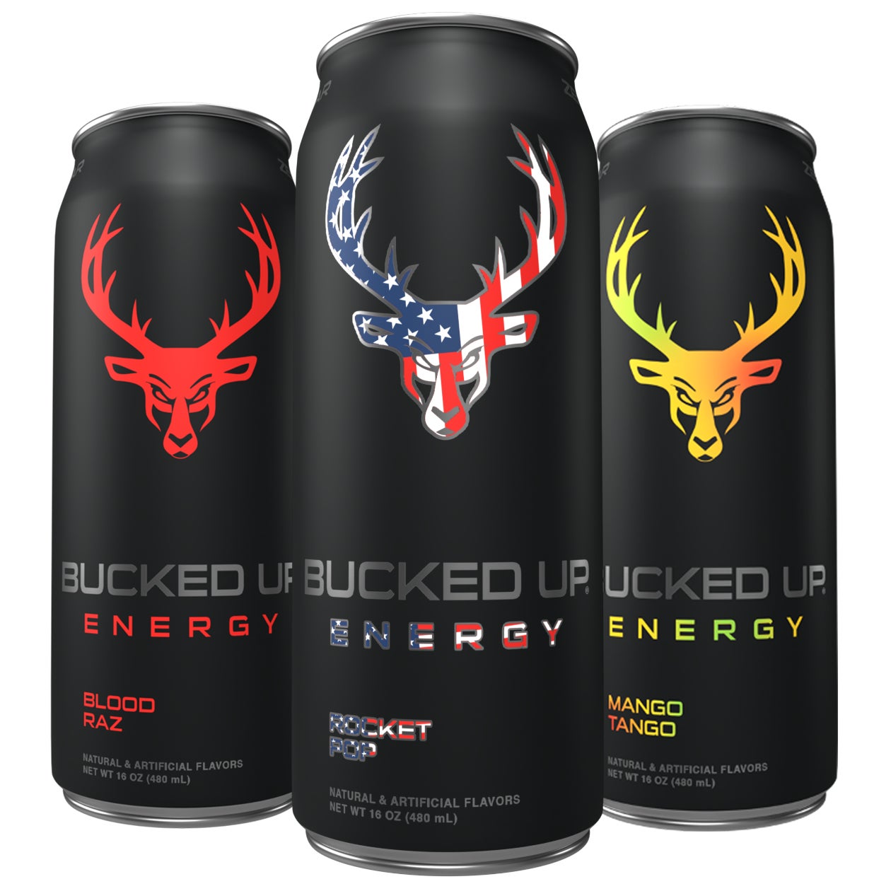 BUCKED UP ENERGY DRINK VARIETY 12/16 OZ - Image 1